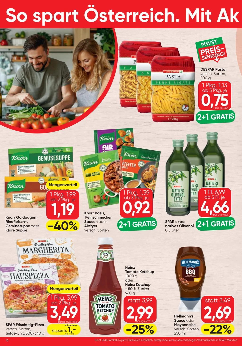 Spar Flugblatt ab 27.08.2026 (Donnerstag)