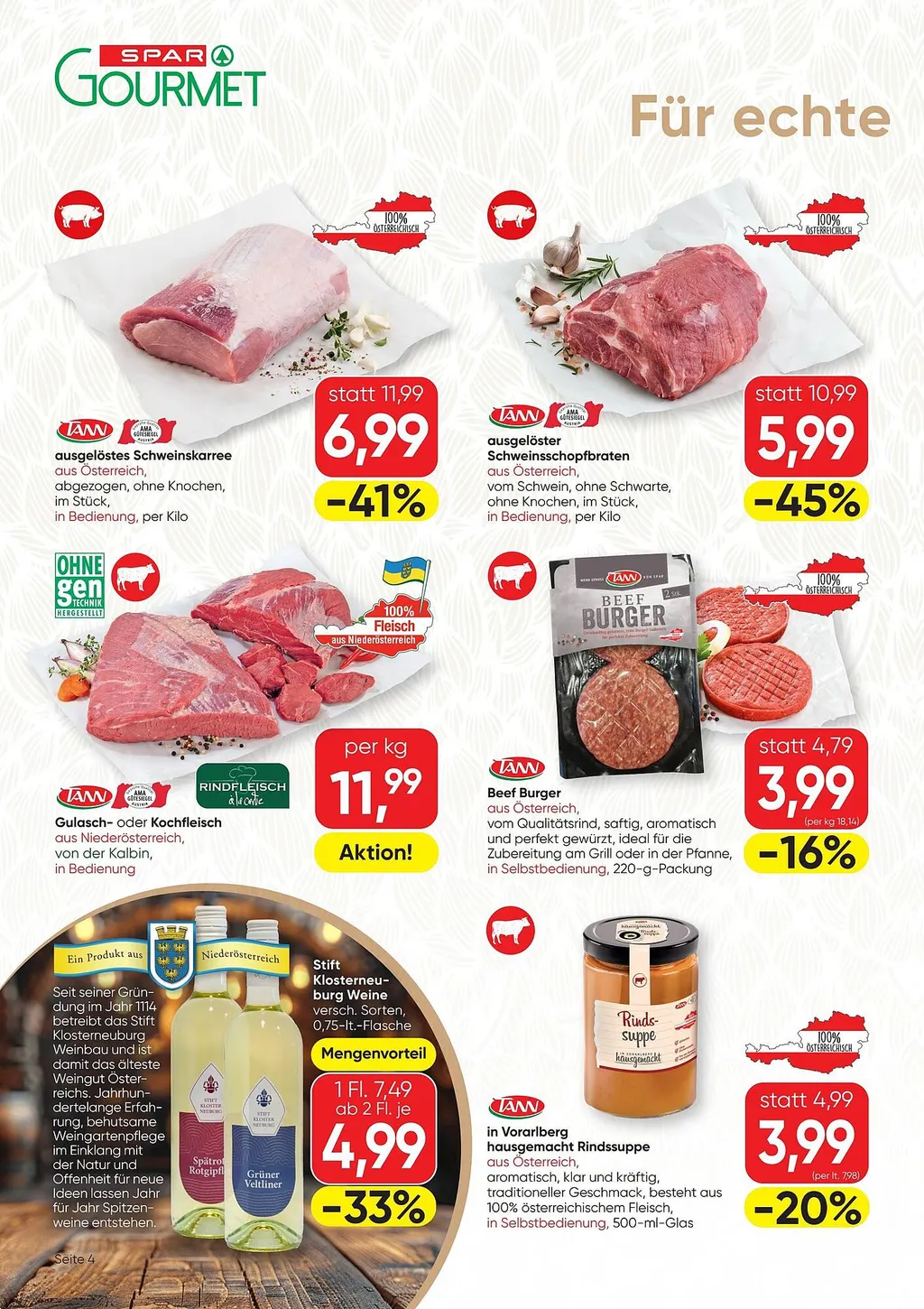 Spar Gourmet Flugblatt ab 10.09.2026 (Donnerstag)