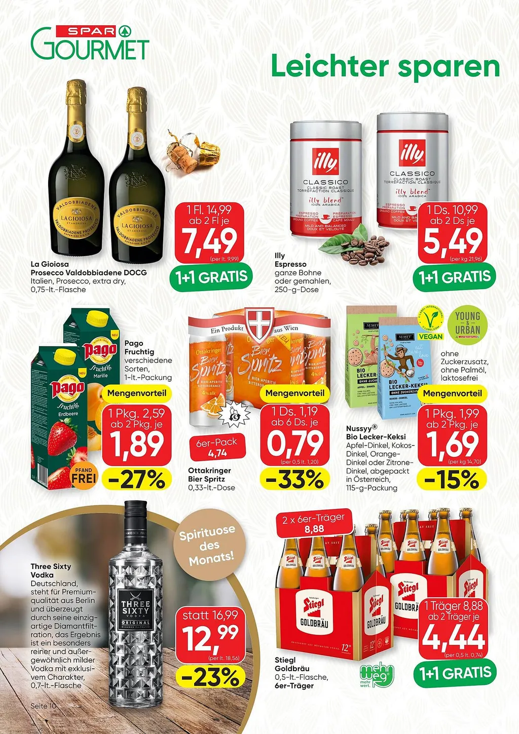 Spar Gourmet Flugblatt ab 10.09.2026 (Donnerstag)