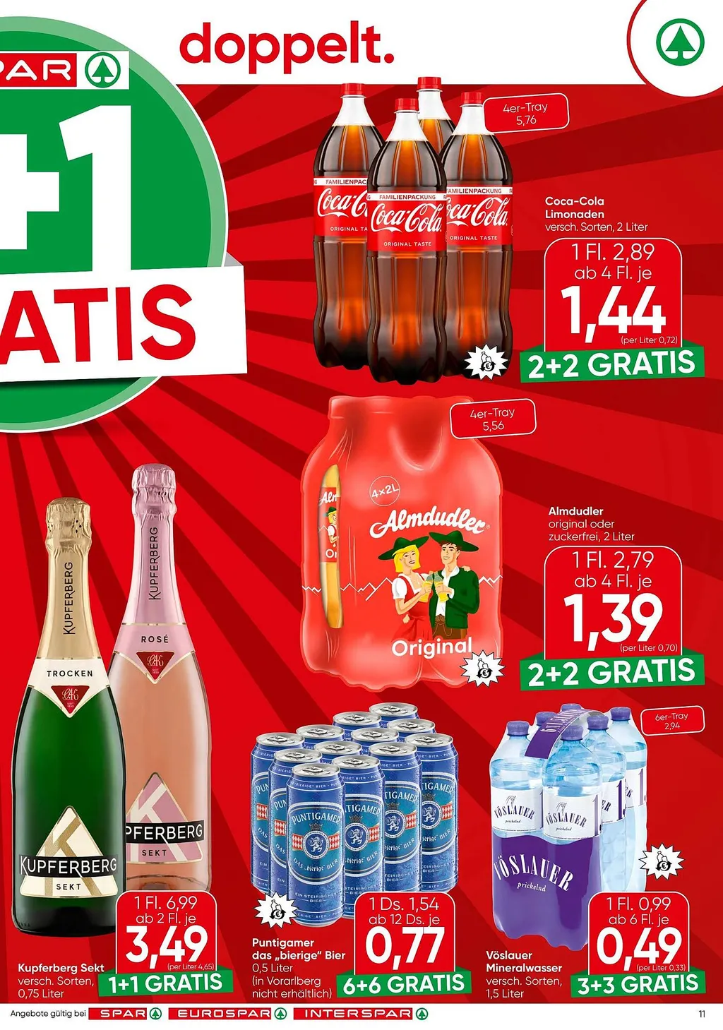 Spar Flugblatt ab 10.09.2026 (Donnerstag)
