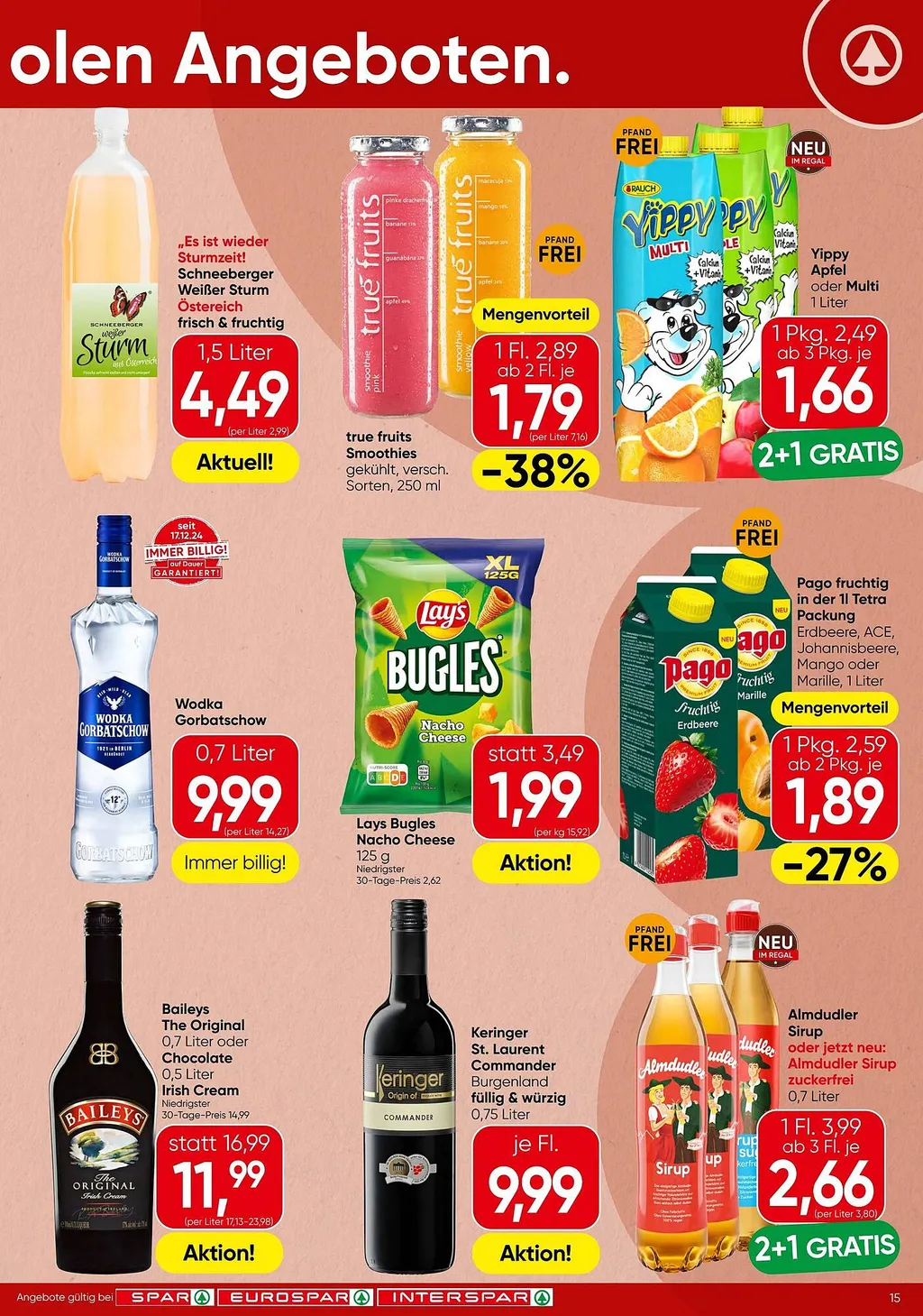 Spar Flugblatt ab 10.09.2026 (Donnerstag)