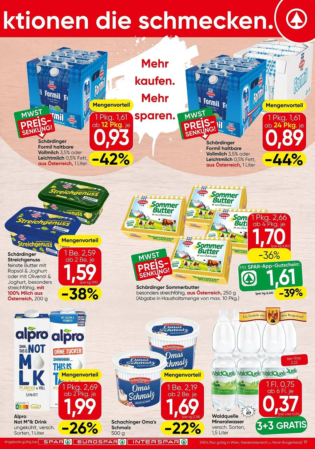 Spar Flugblatt ab 10.09.2026 (Donnerstag)