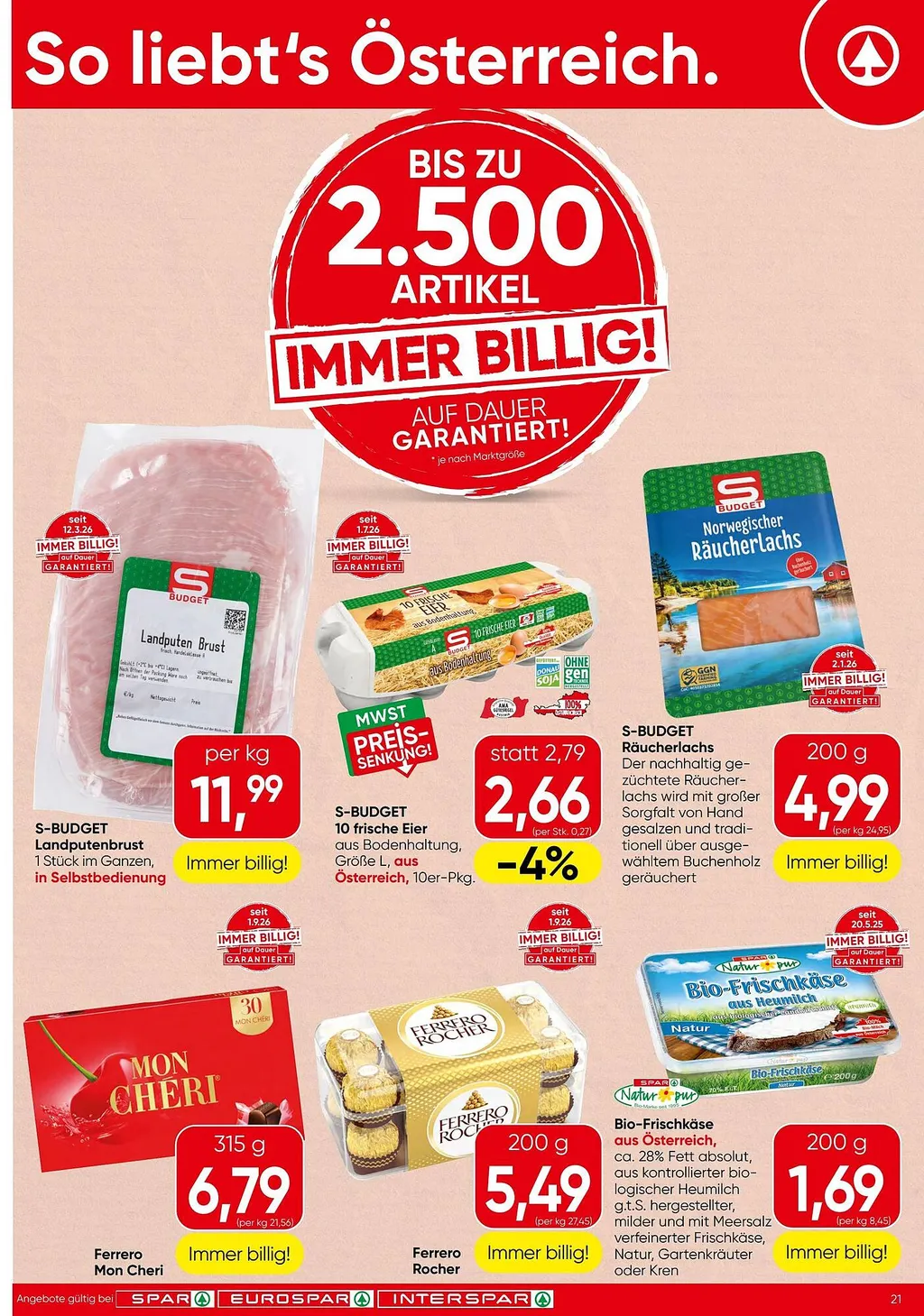 Spar Flugblatt ab 10.09.2026 (Donnerstag)