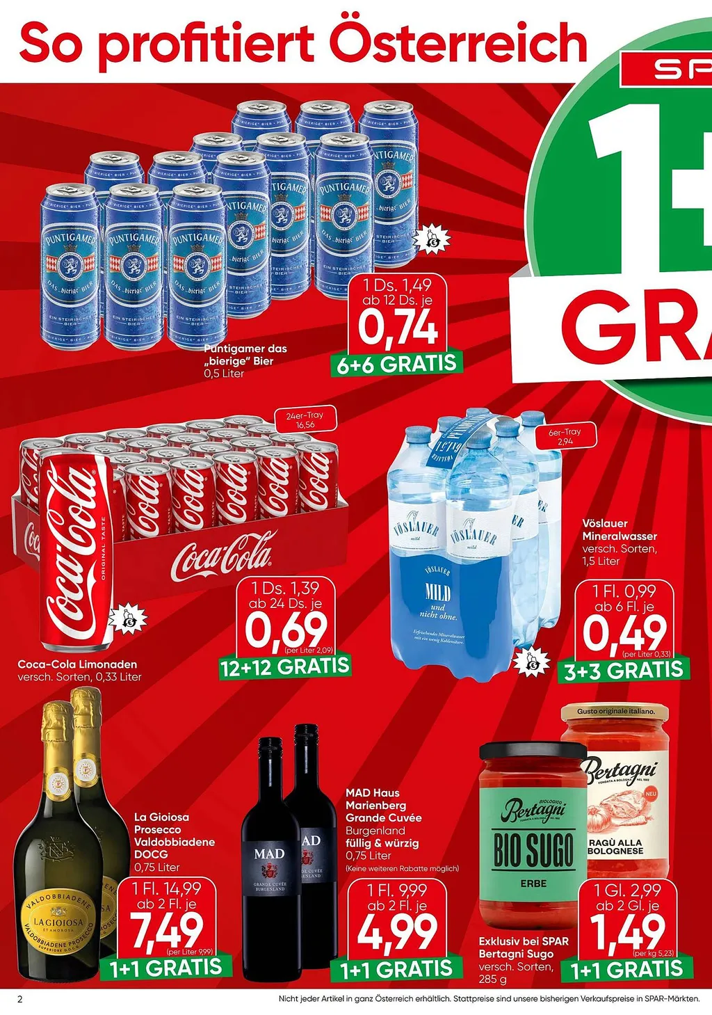 Spar Flugblatt ab 17.09.2026 (Donnerstag)