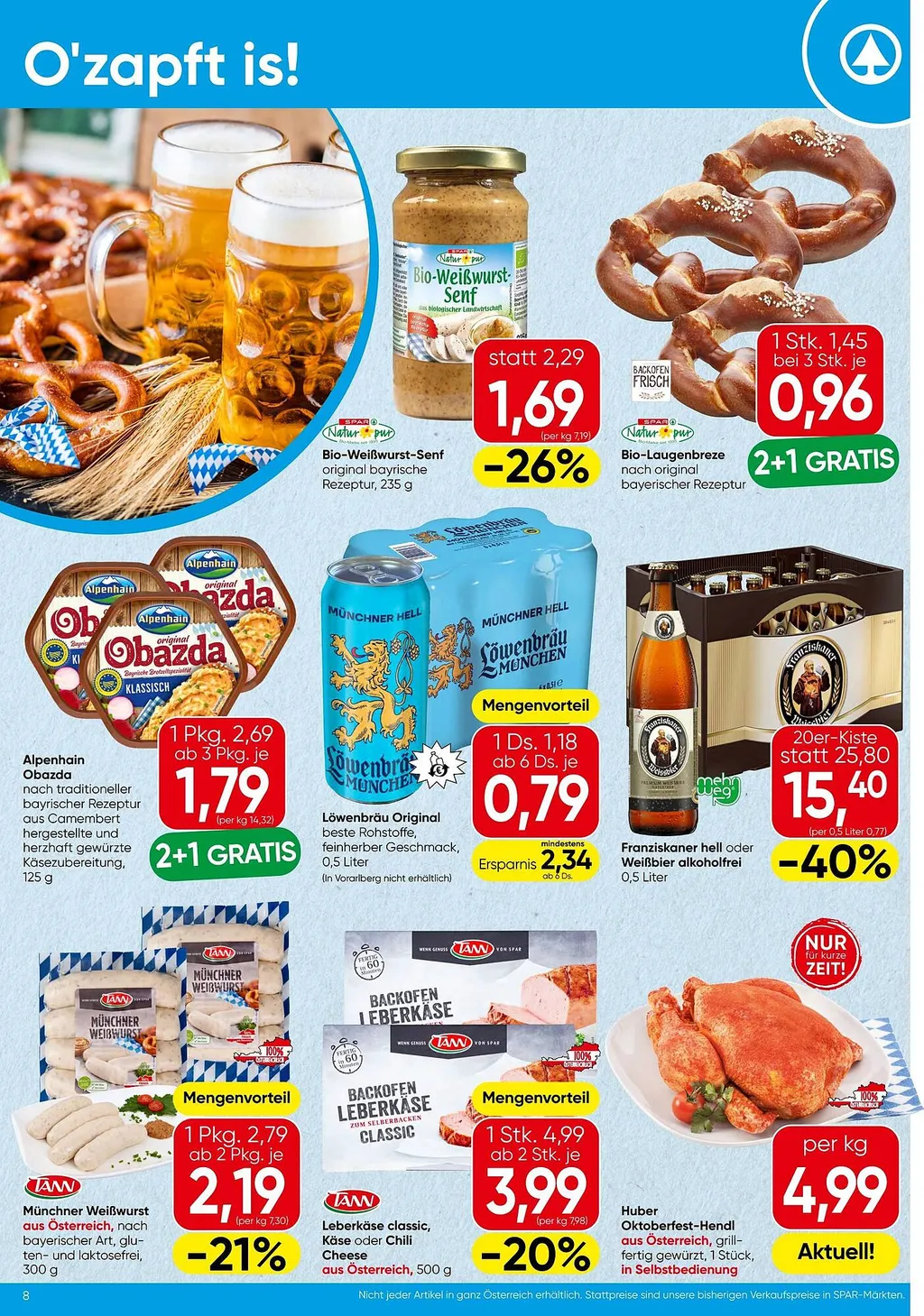 Spar Flugblatt ab 17.09.2026 (Donnerstag)