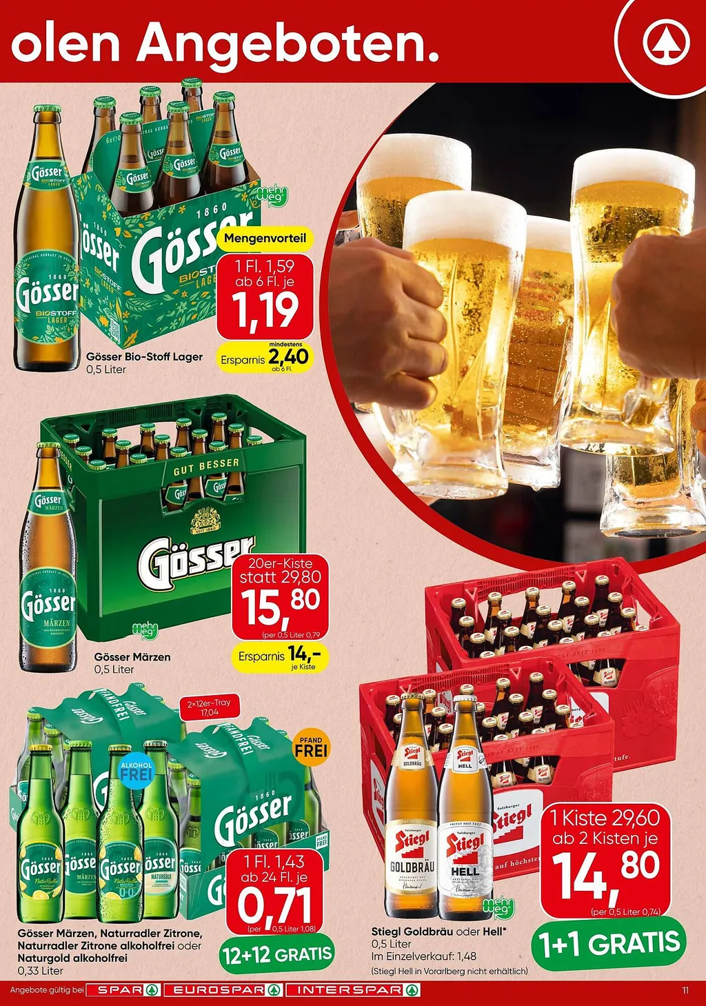 Spar Flugblatt ab 17.09.2026 (Donnerstag)