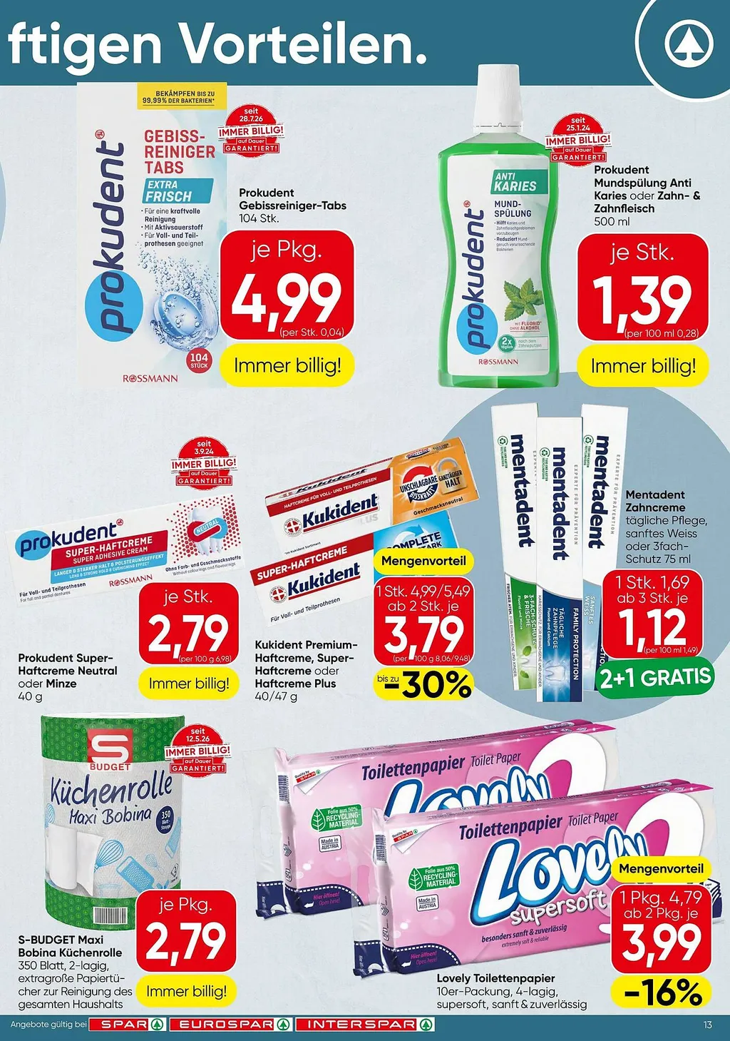 Spar Flugblatt ab 17.09.2026 (Donnerstag)