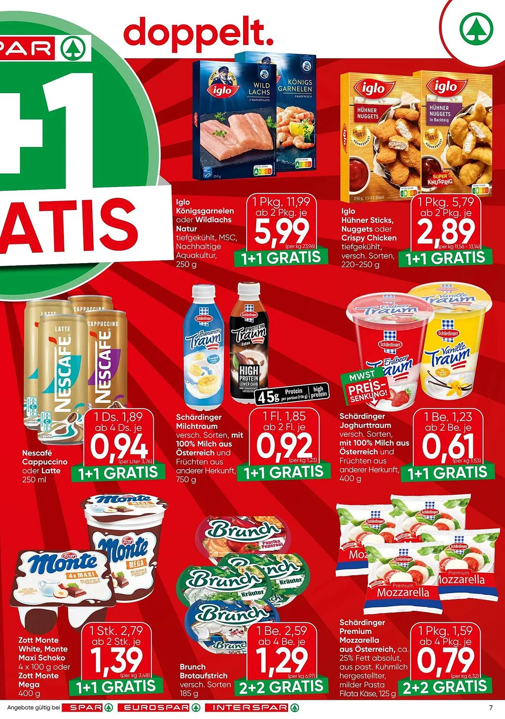 Spar Flugblatt ab 24.09.2026 (Donnerstag)