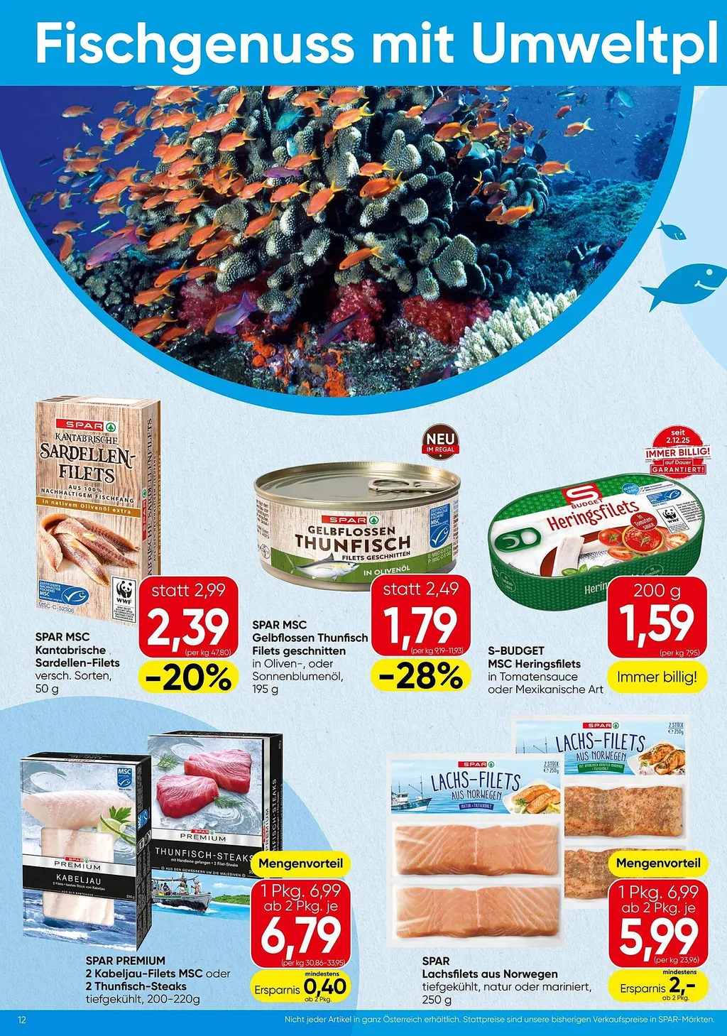 Spar Flugblatt ab 24.09.2026 (Donnerstag)