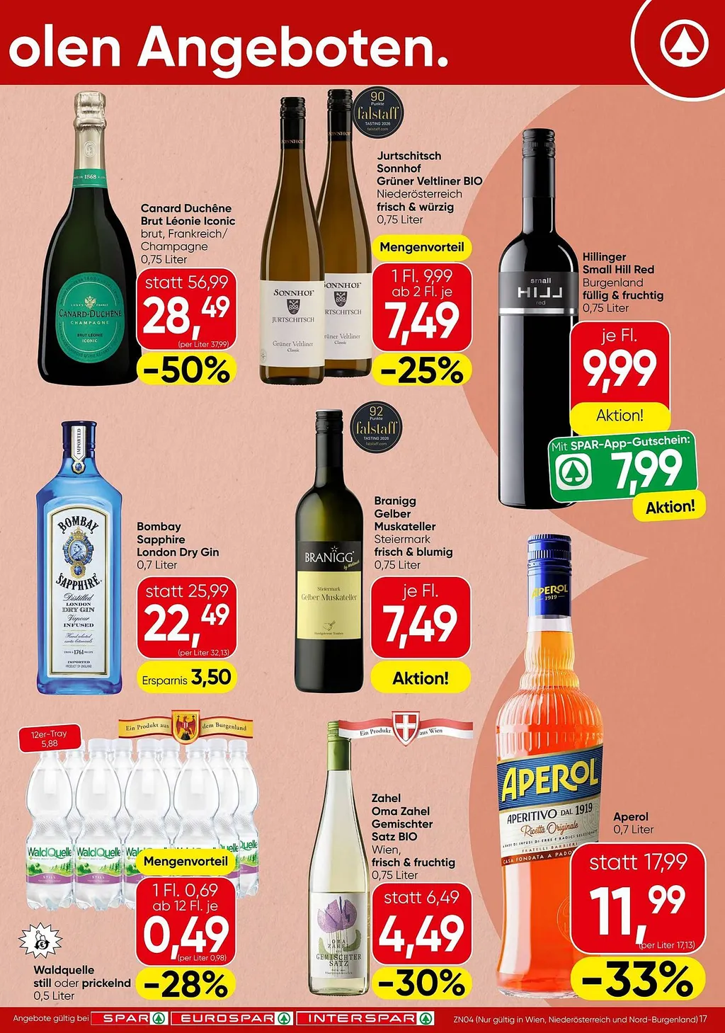 Spar Flugblatt ab 24.09.2026 (Donnerstag)