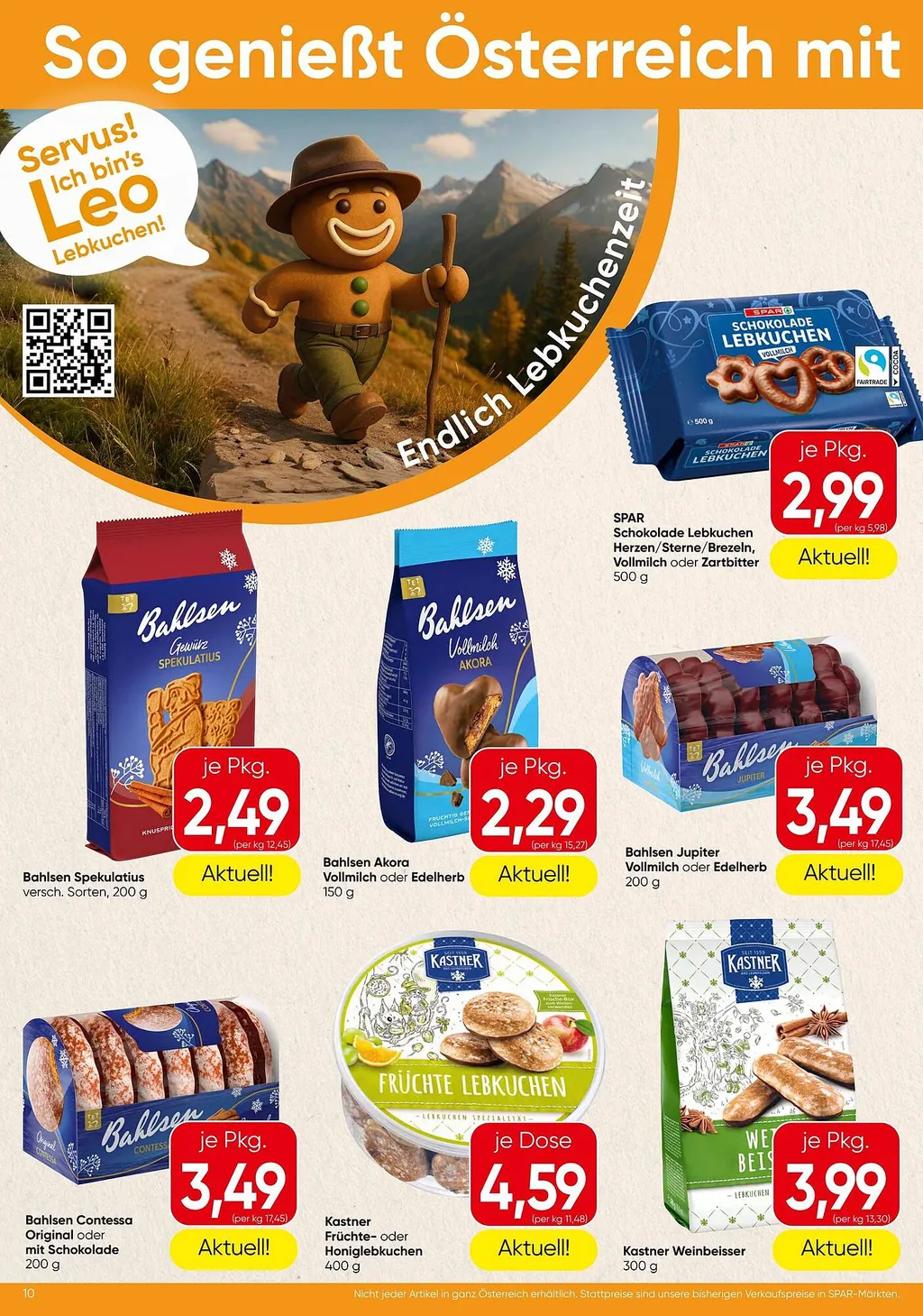 Spar Flugblatt ab 01.10.2026 (Donnerstag)