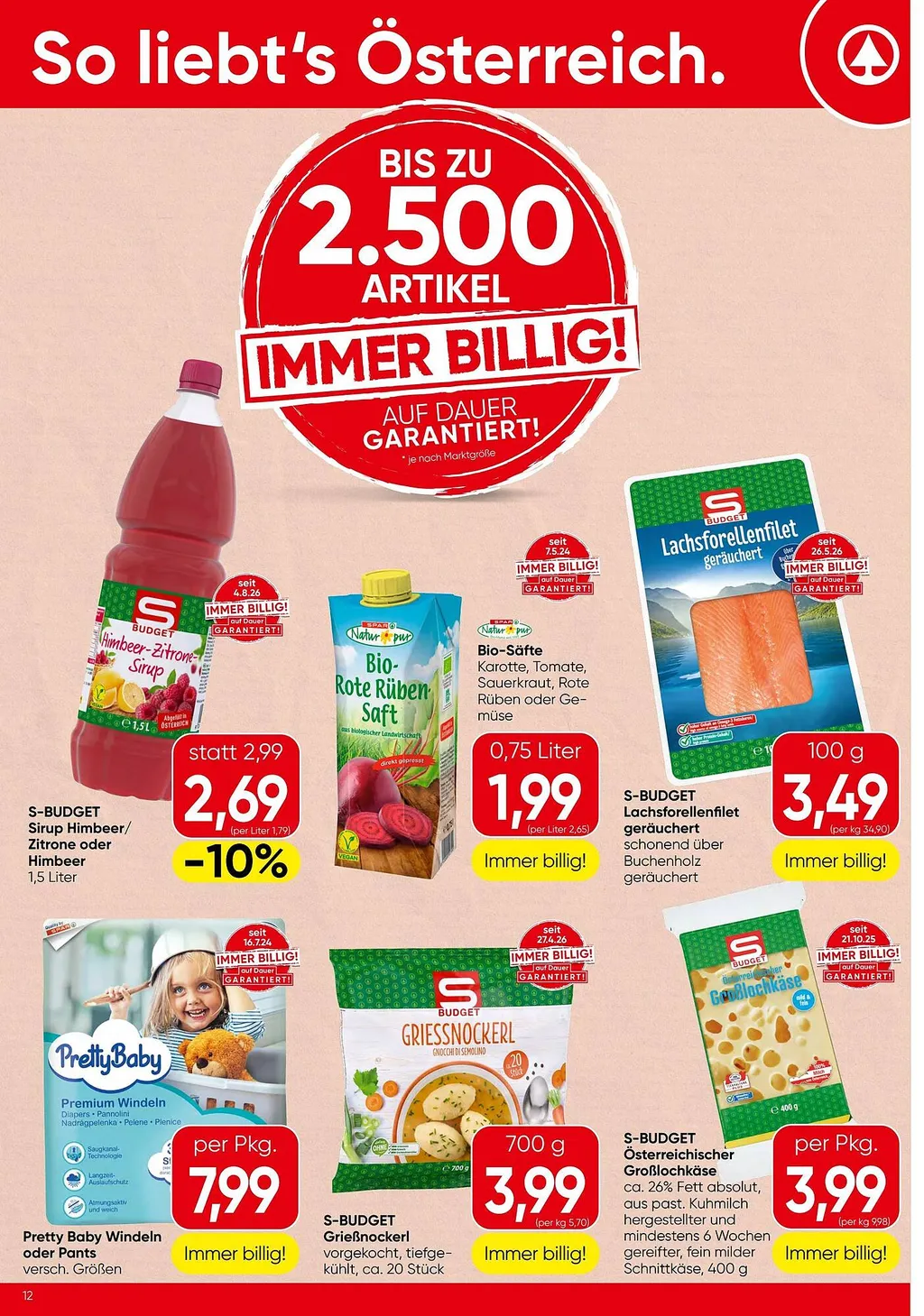 Spar Flugblatt ab 01.10.2026 (Donnerstag)
