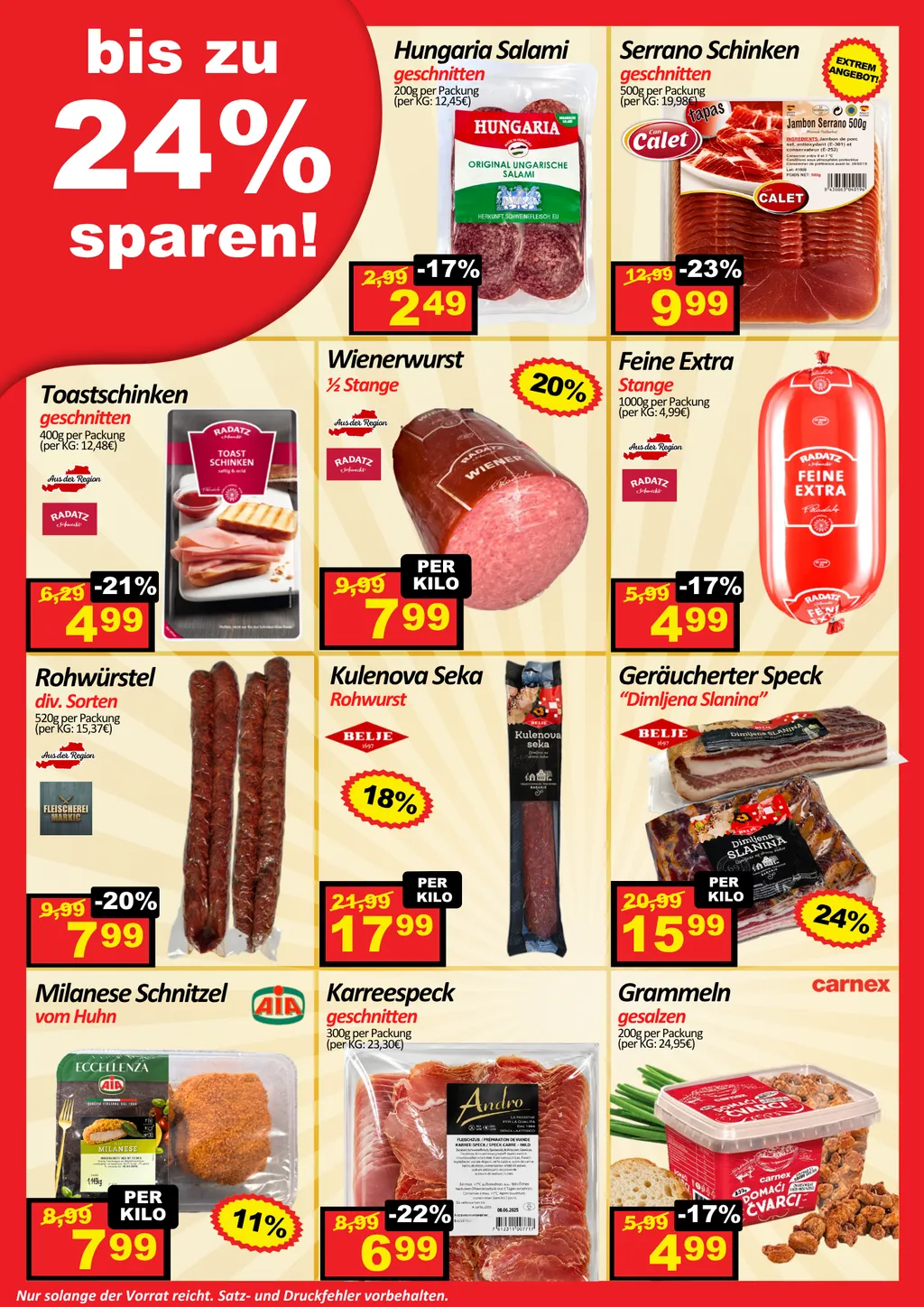 Wurstico Flugblatt ab 18.06.2026 (Donnerstag)