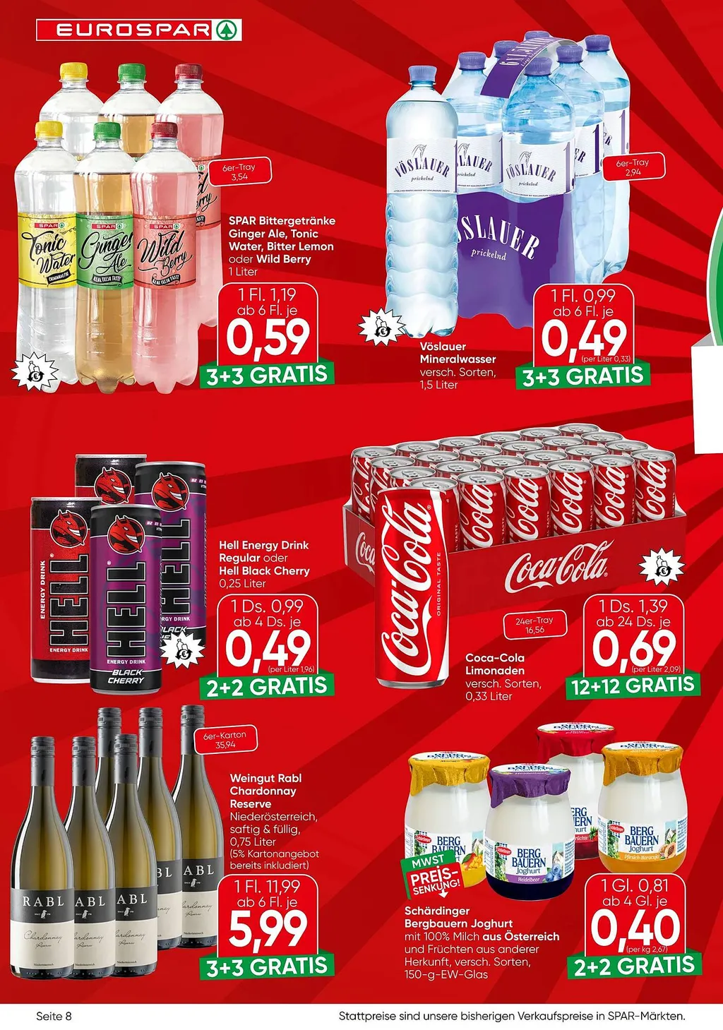 Eurospar Flugblatt ab 10.09.2026 (Donnerstag)
