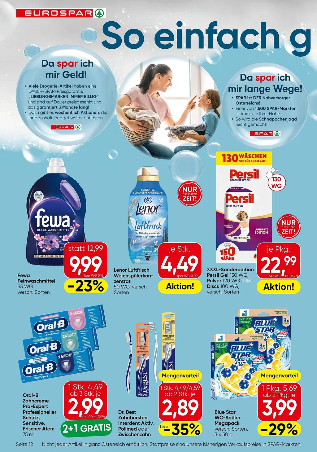 Eurospar Flugblatt ab 10.09.2026 (Donnerstag)