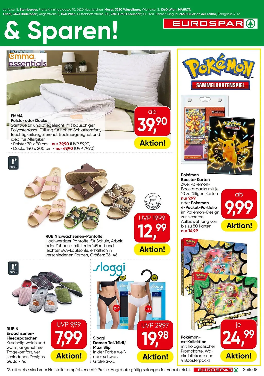 Eurospar Flugblatt ab 10.09.2026 (Donnerstag)