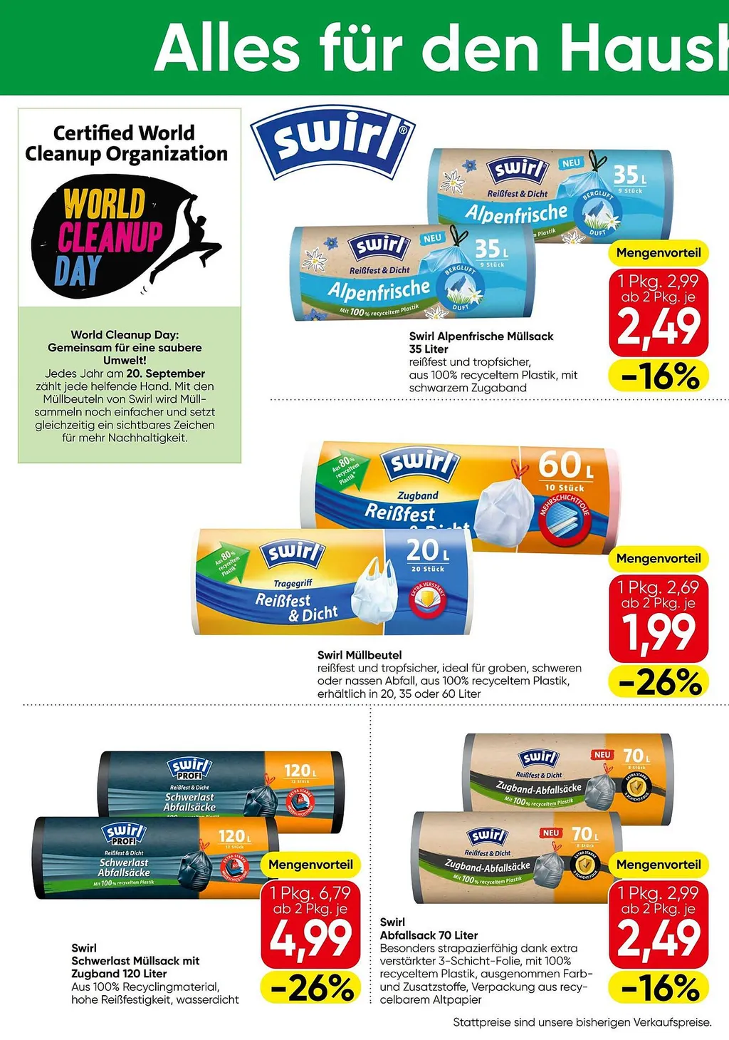 Eurospar Flugblatt ab 10.09.2026 (Donnerstag)
