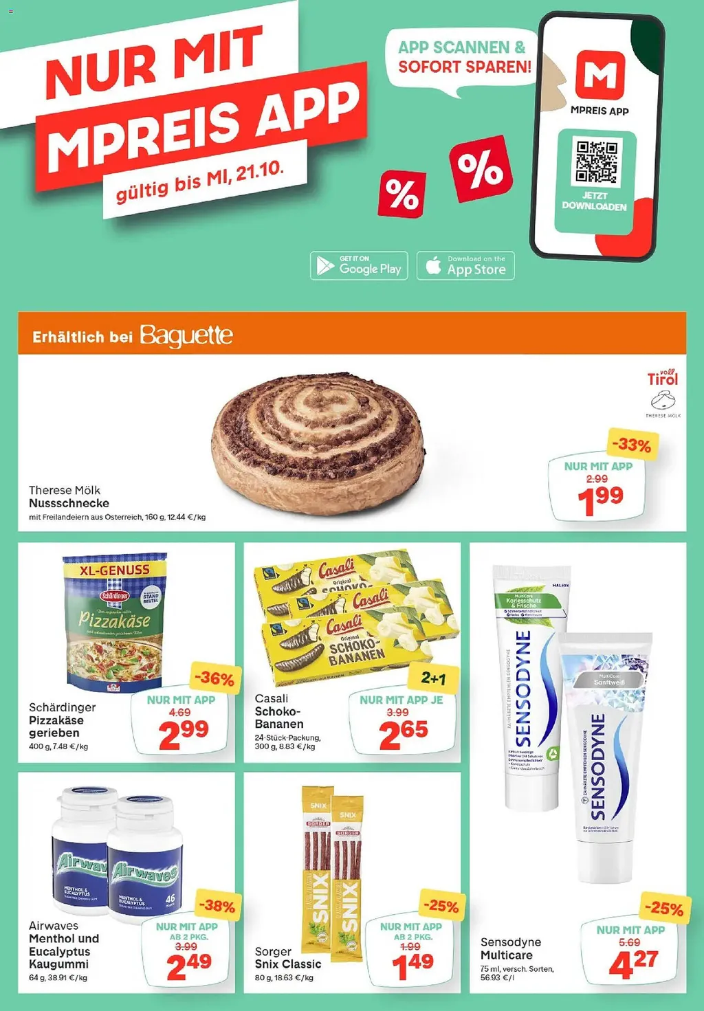 MPreis Flugblatt ab 08.10.2026 (Donnerstag)