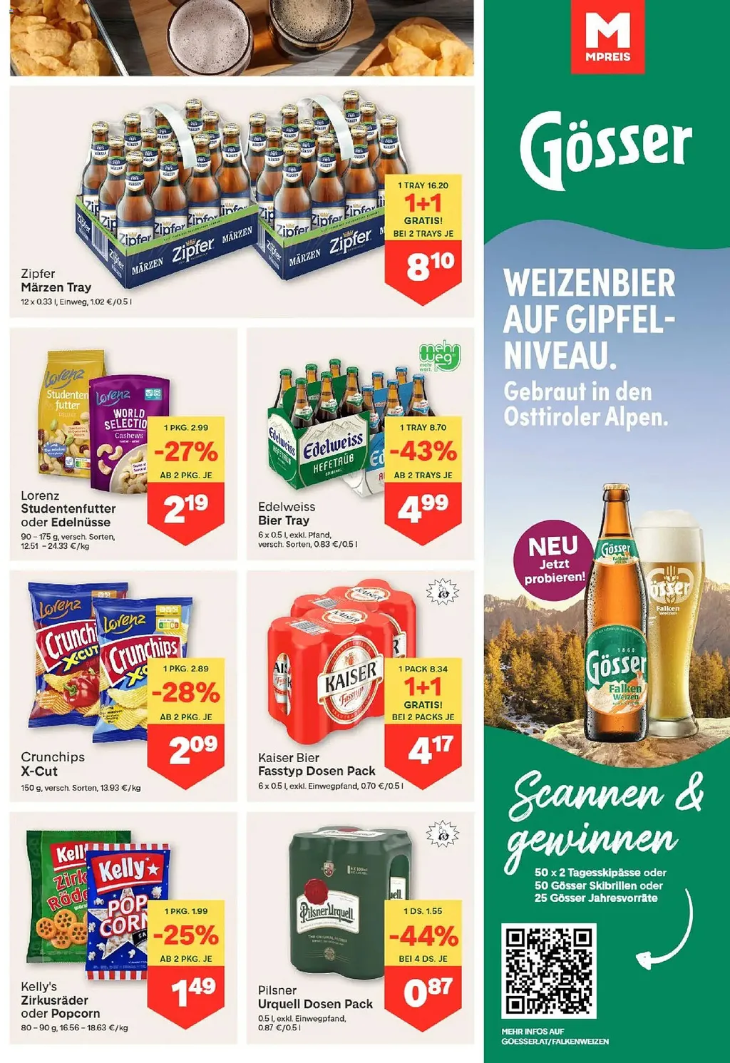 MPreis Flugblatt ab 15.10.2026 (Donnerstag)