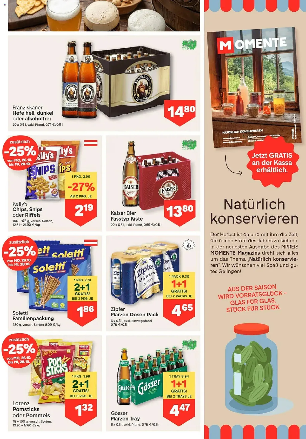 MPreis Flugblatt ab 22.10.2026 (Donnerstag)