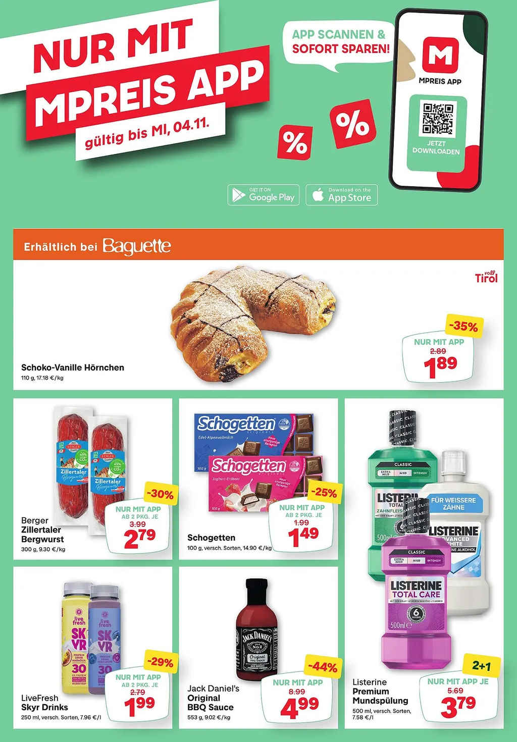 MPreis Flugblatt ab 29.10.2026 (Donnerstag)
