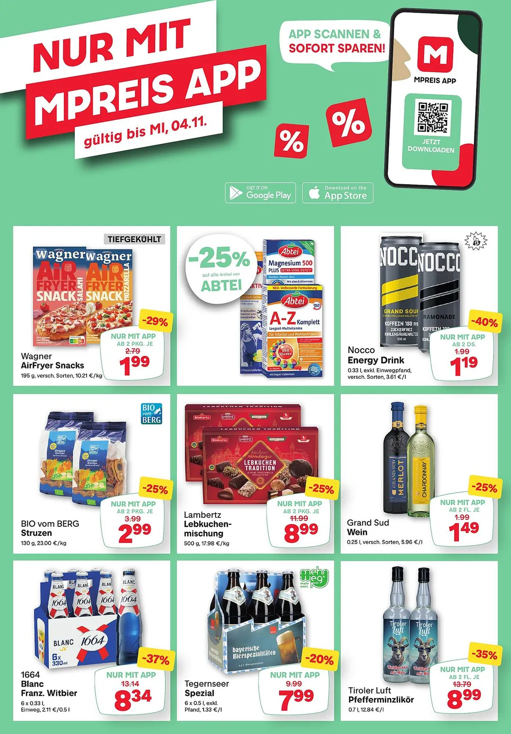 MPreis Flugblatt ab 29.10.2026 (Donnerstag)