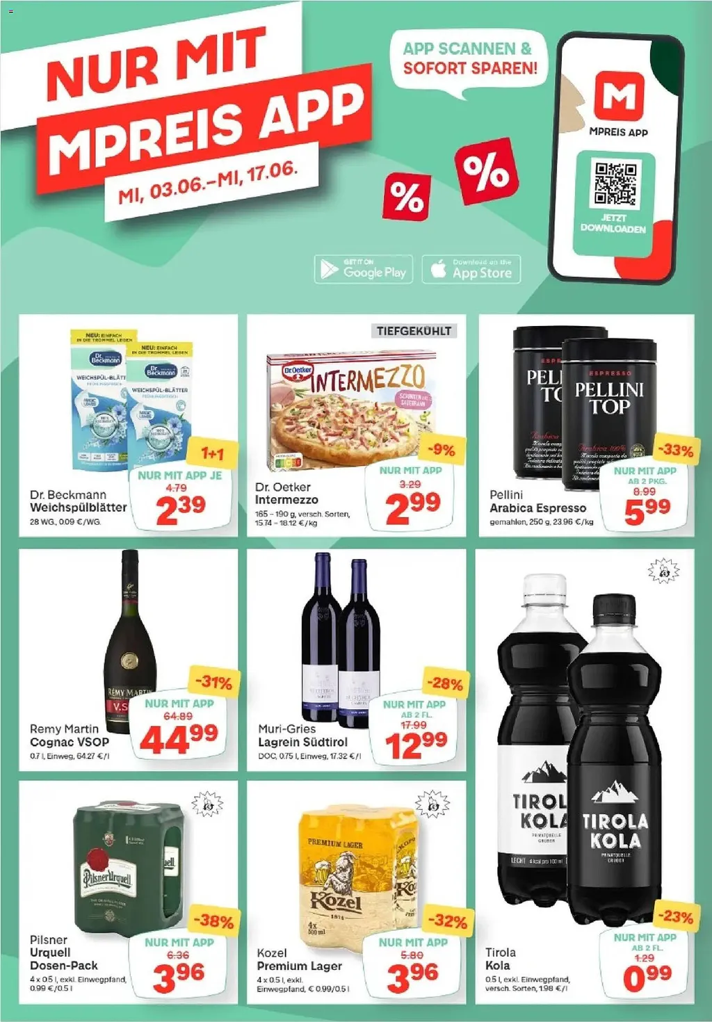 MPreis Flugblatt ab 11.06.2026 (Donnerstag)