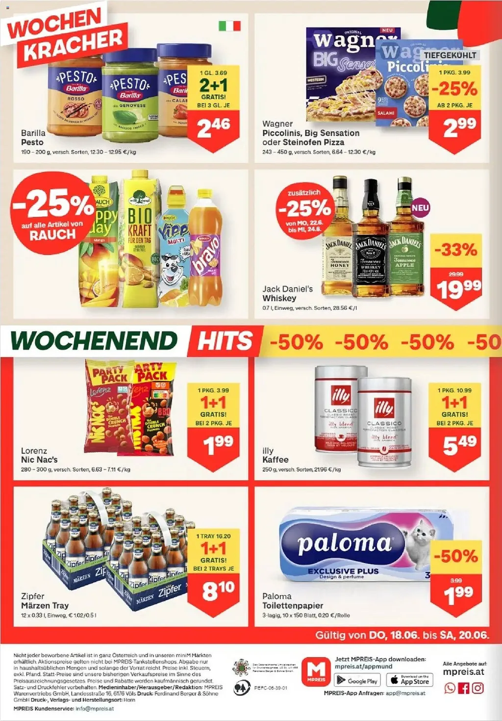 MPreis Flugblatt ab 18.06.2026 (Donnerstag)