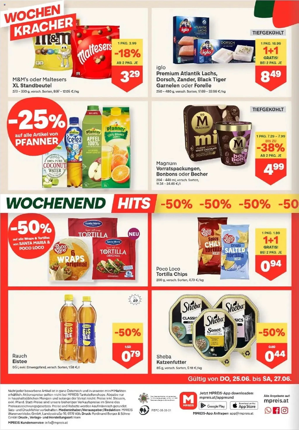 MPreis Flugblatt ab 25.06.2026 (Donnerstag)