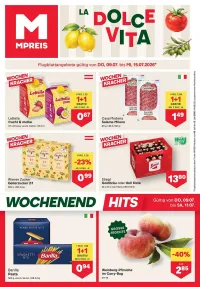 MPreis Flugblatt ab 09.07.2026 (Donnerstag)