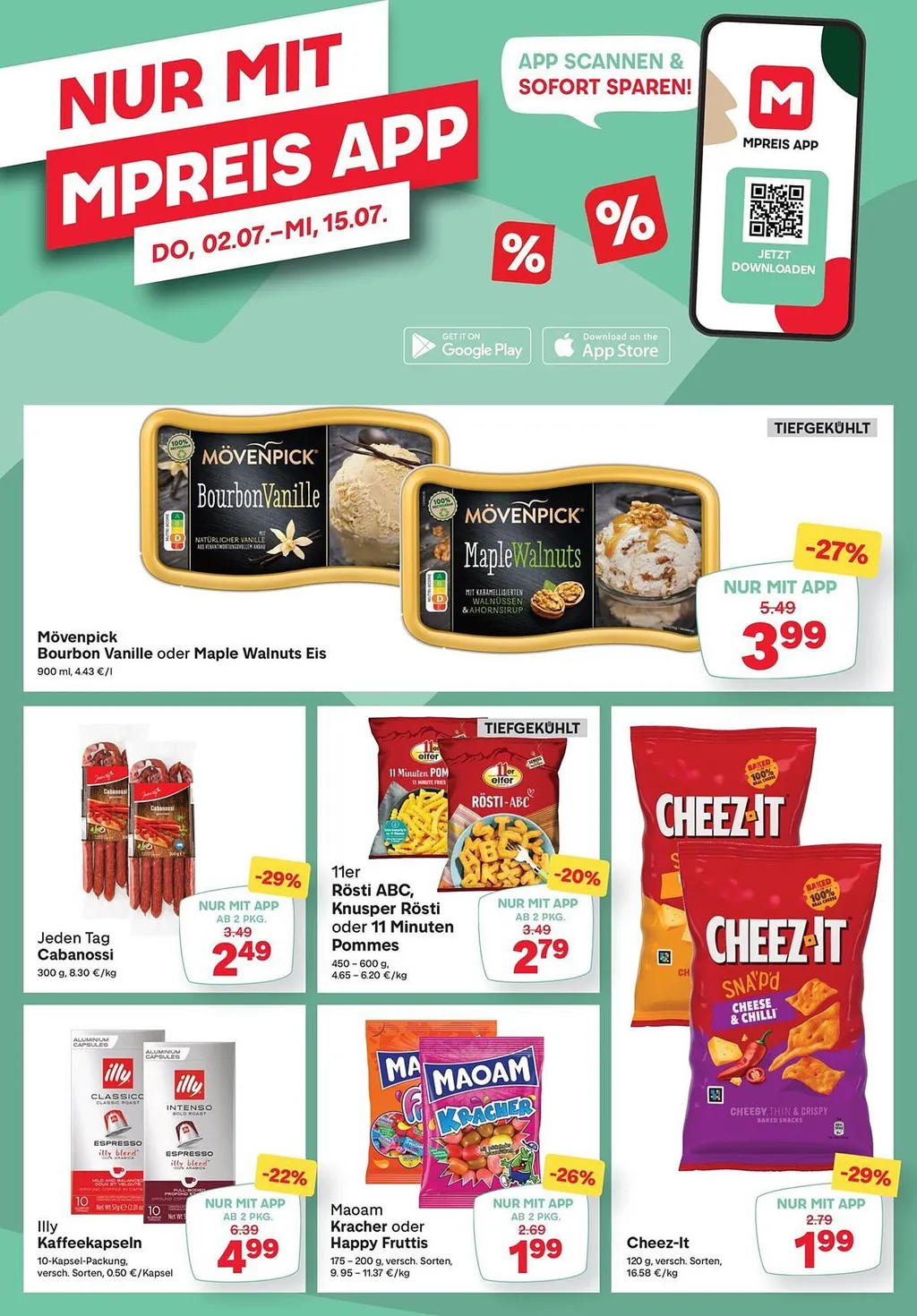 MPreis Flugblatt ab 09.07.2026 (Donnerstag)