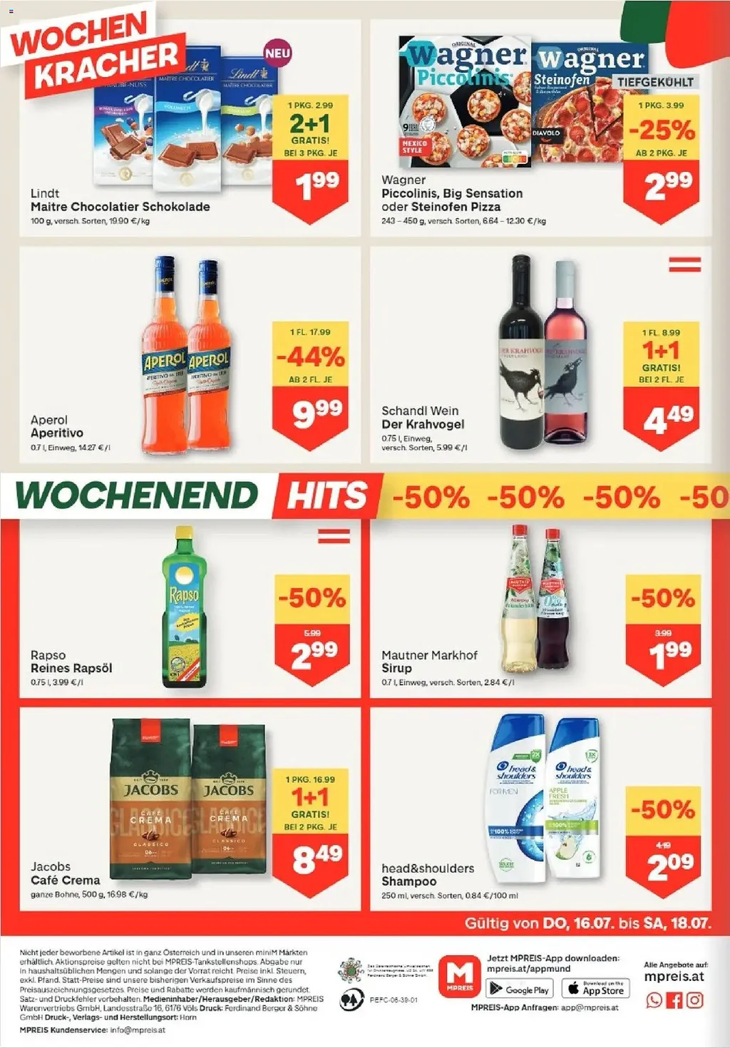 MPreis Flugblatt ab 16.07.2026 (Donnerstag)