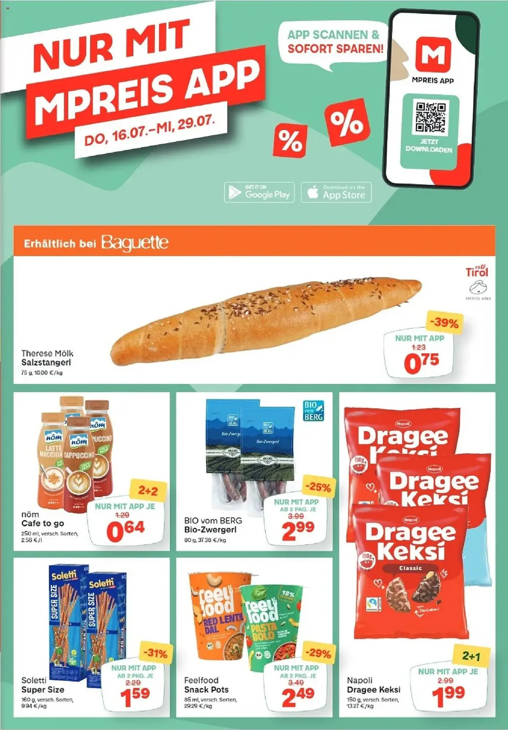 MPreis Flugblatt ab 16.07.2026 (Donnerstag)