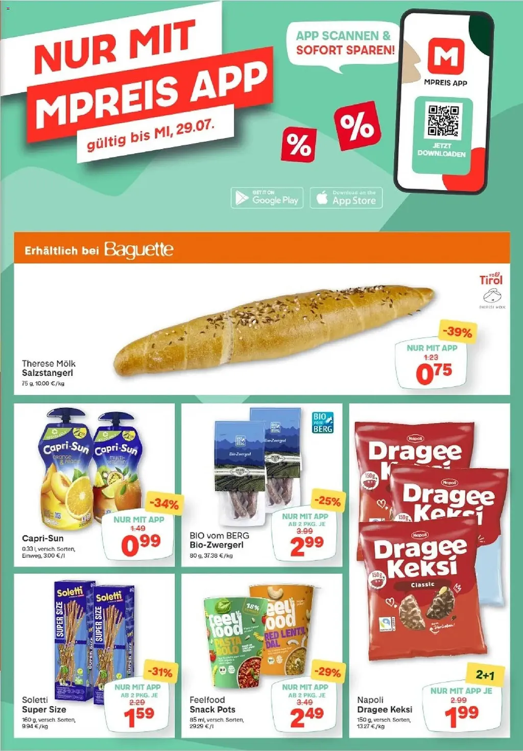MPreis Flugblatt ab 23.07.2026 (Donnerstag)