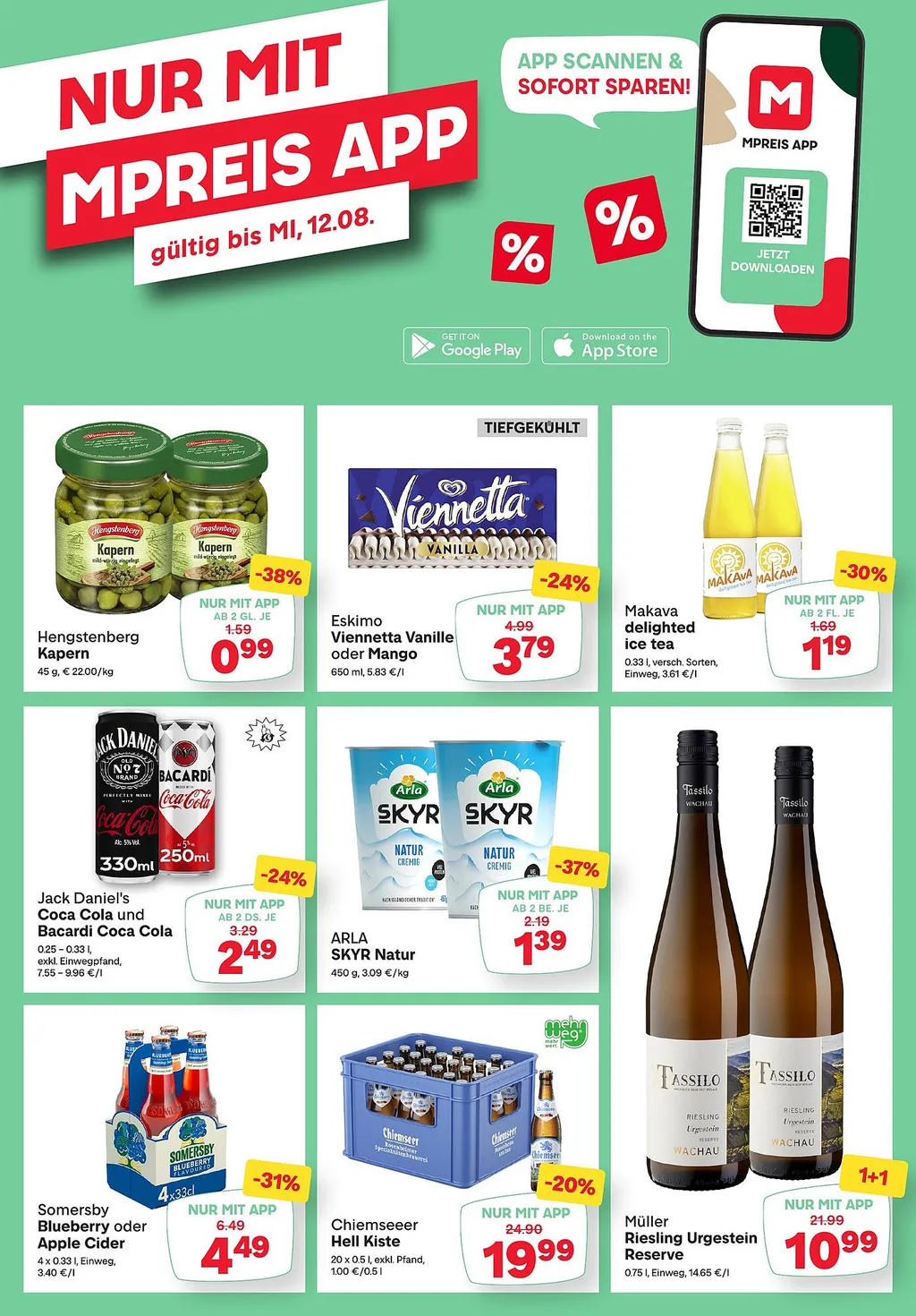 MPreis Flugblatt ab 06.08.2026 (Donnerstag)
