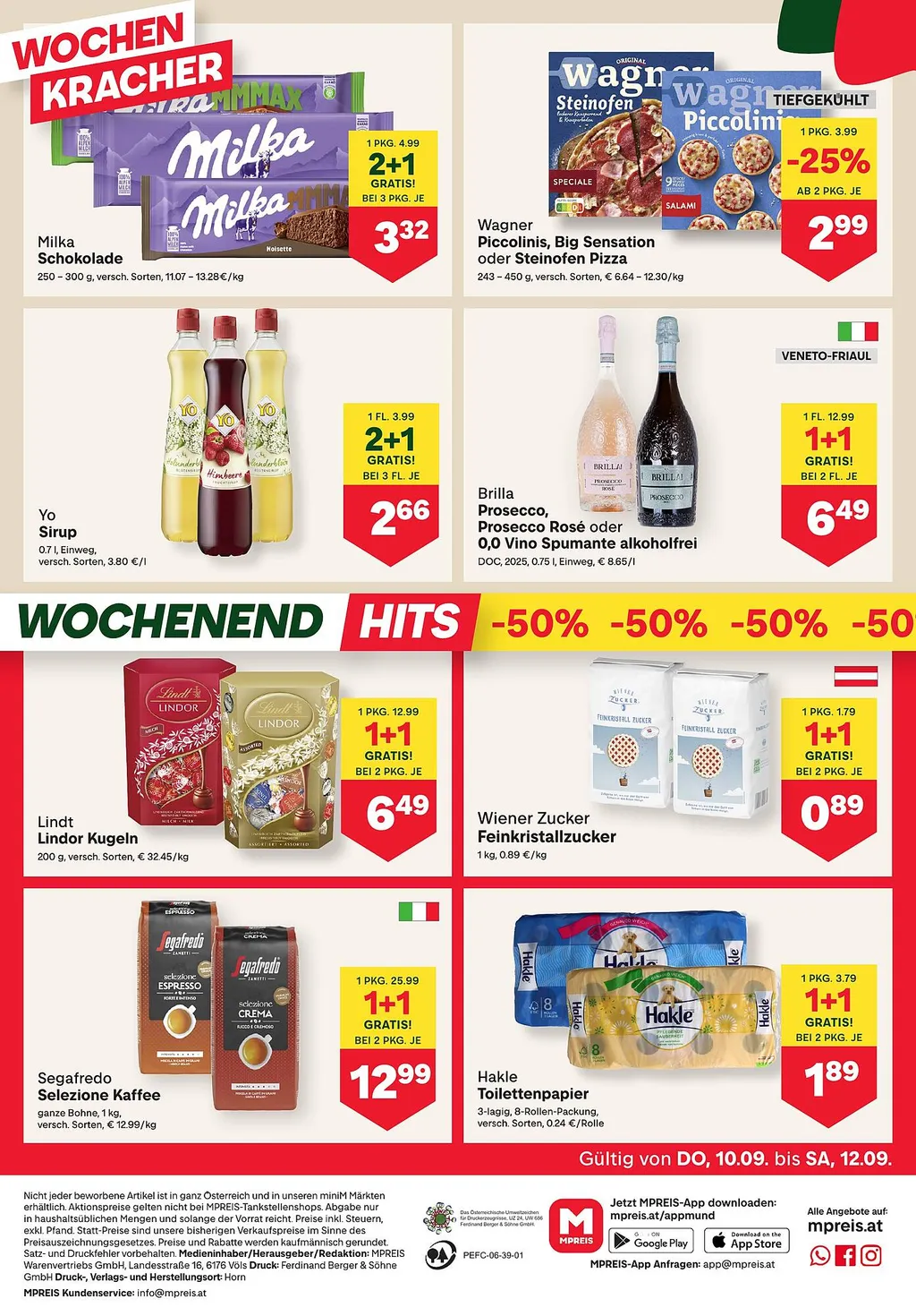 MPreis Flugblatt ab 10.09.2026 (Donnerstag)