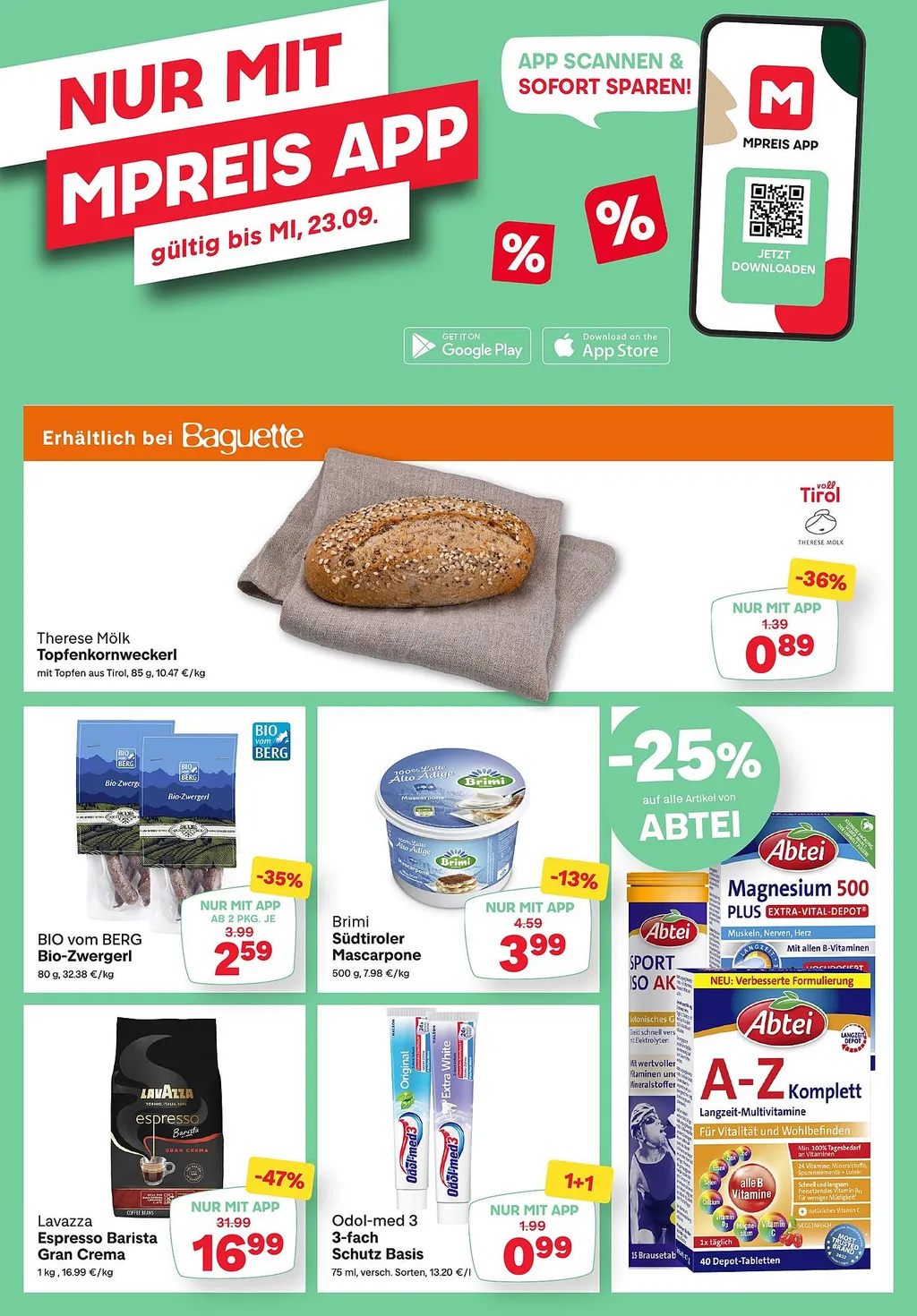 MPreis Flugblatt ab 10.09.2026 (Donnerstag)