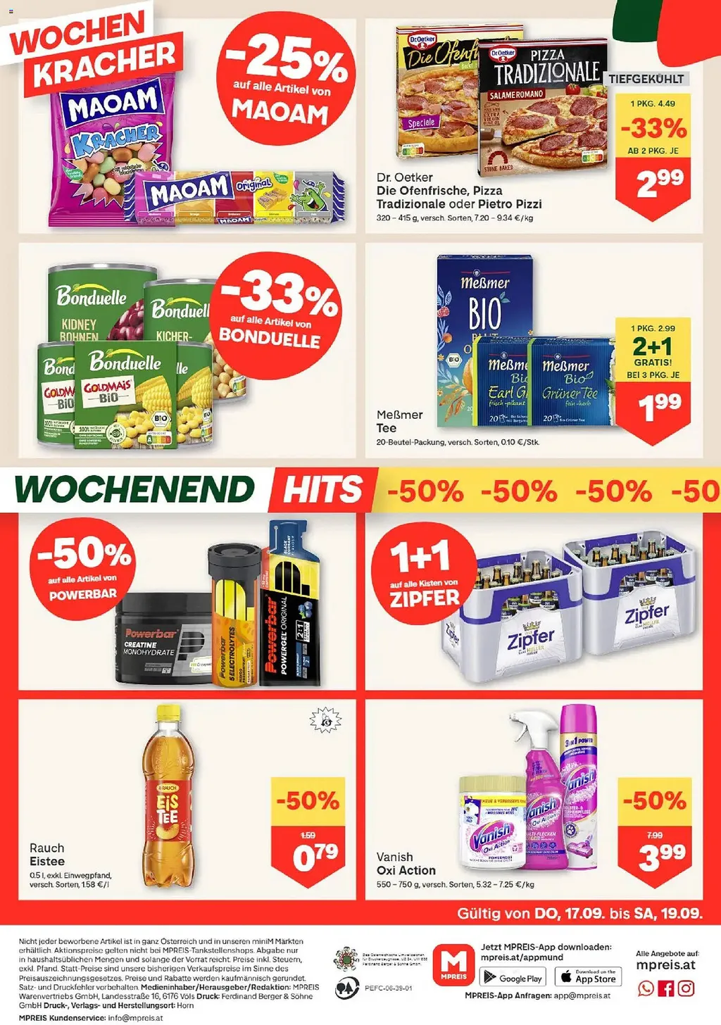 MPreis Flugblatt ab 17.09.2026 (Donnerstag)