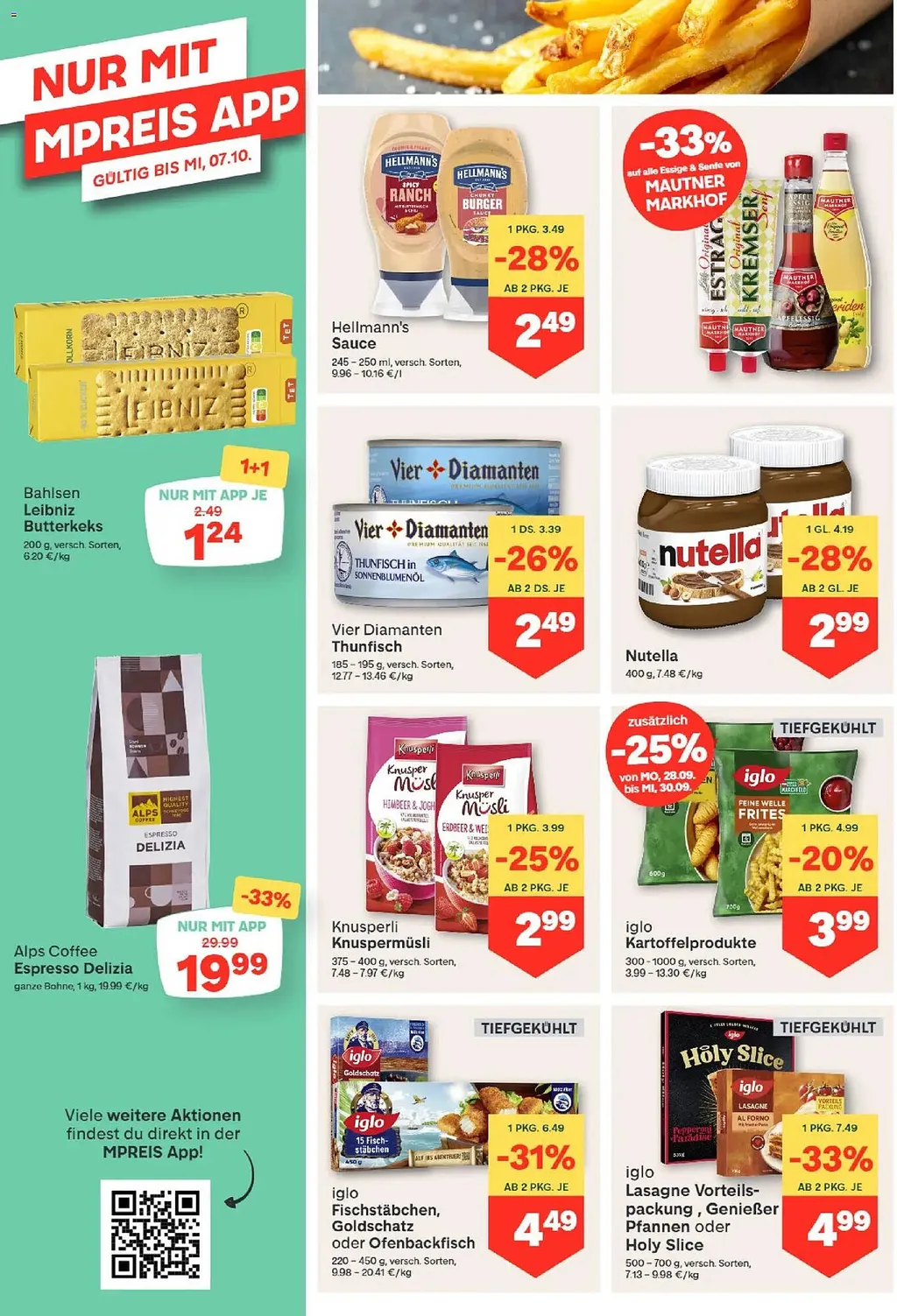 MPreis Flugblatt ab 24.09.2026 (Donnerstag)
