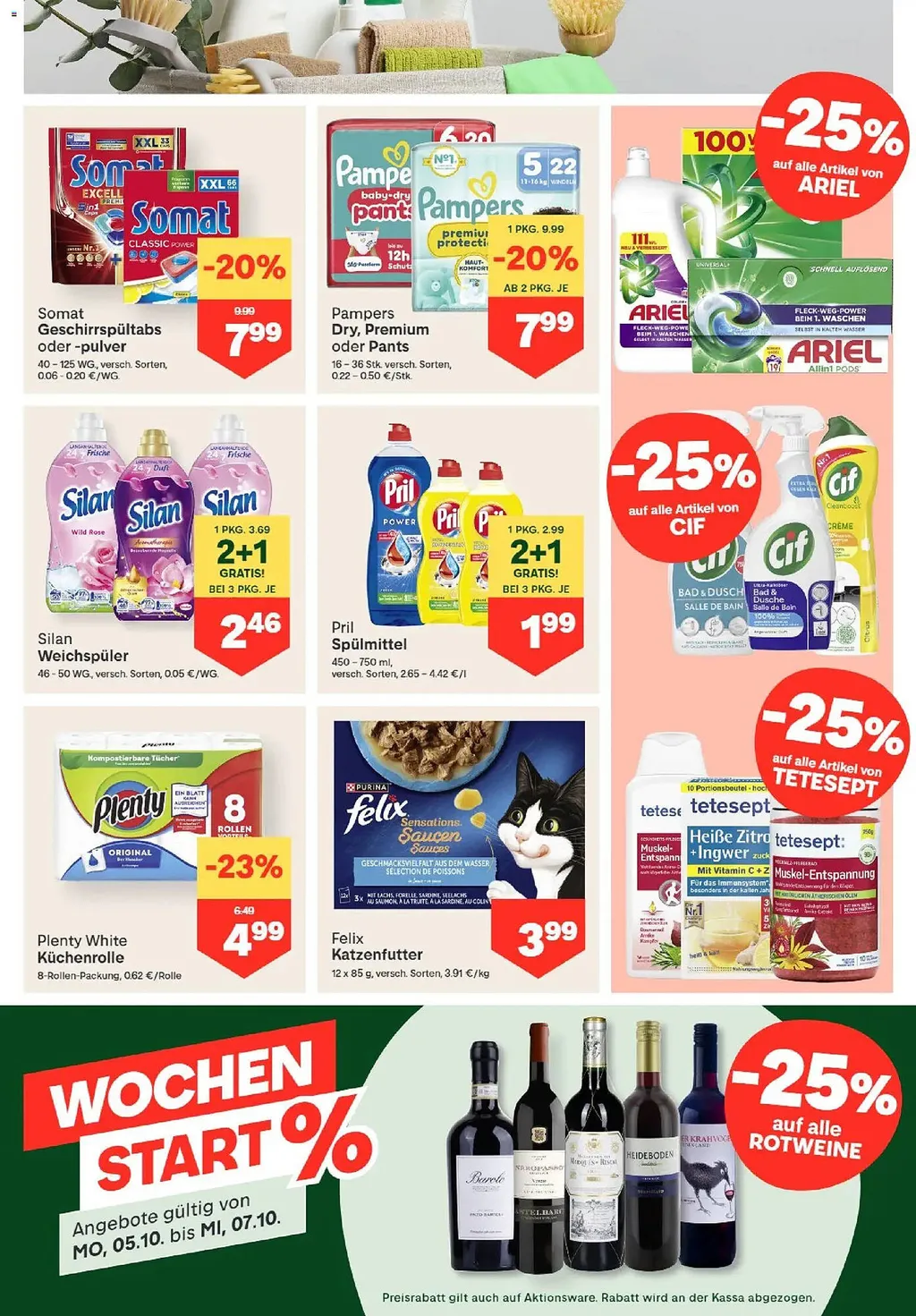 MPreis Flugblatt ab 01.10.2026 (Donnerstag)