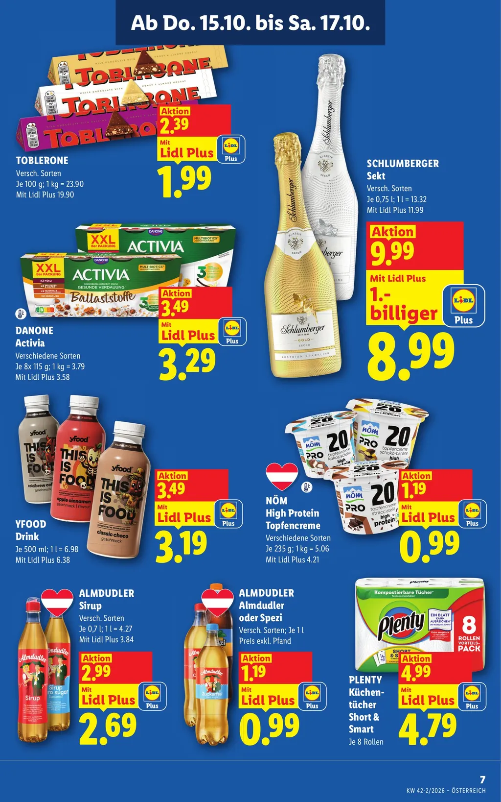 Lidl Flugblatt ab 15.10.2026 (Donnerstag)