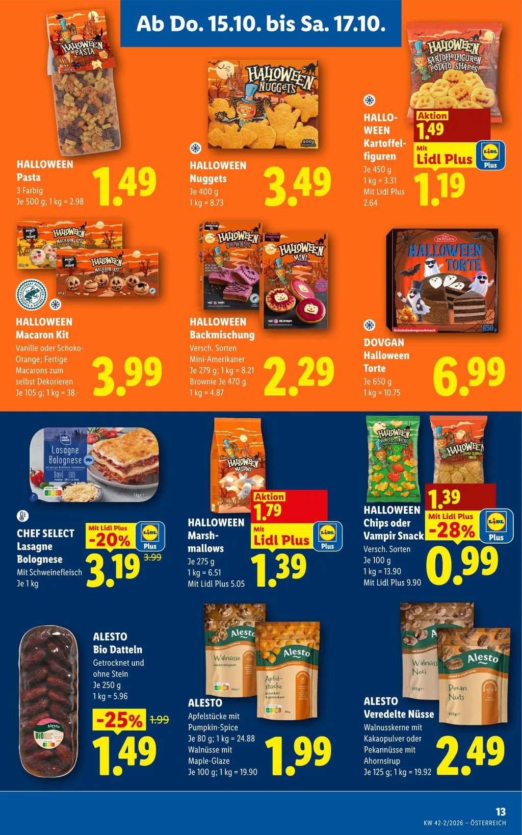 Lidl Flugblatt ab 15.10.2026 (Donnerstag)