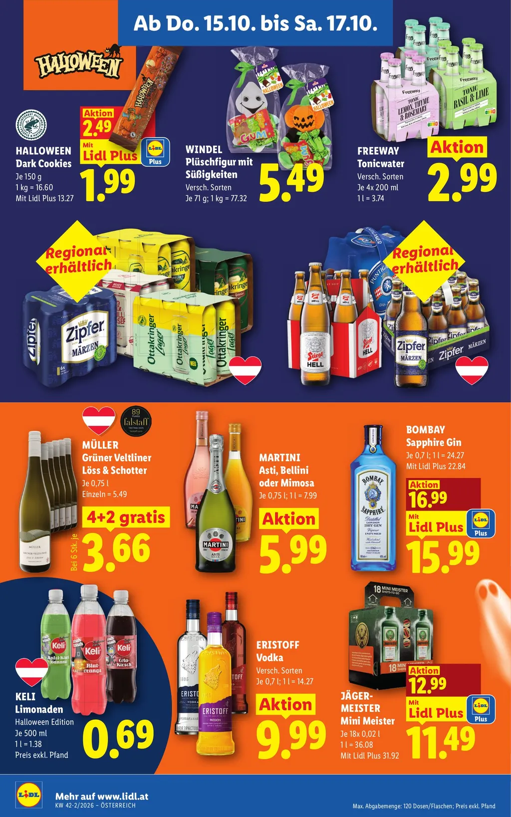 Lidl Flugblatt ab 15.10.2026 (Donnerstag)