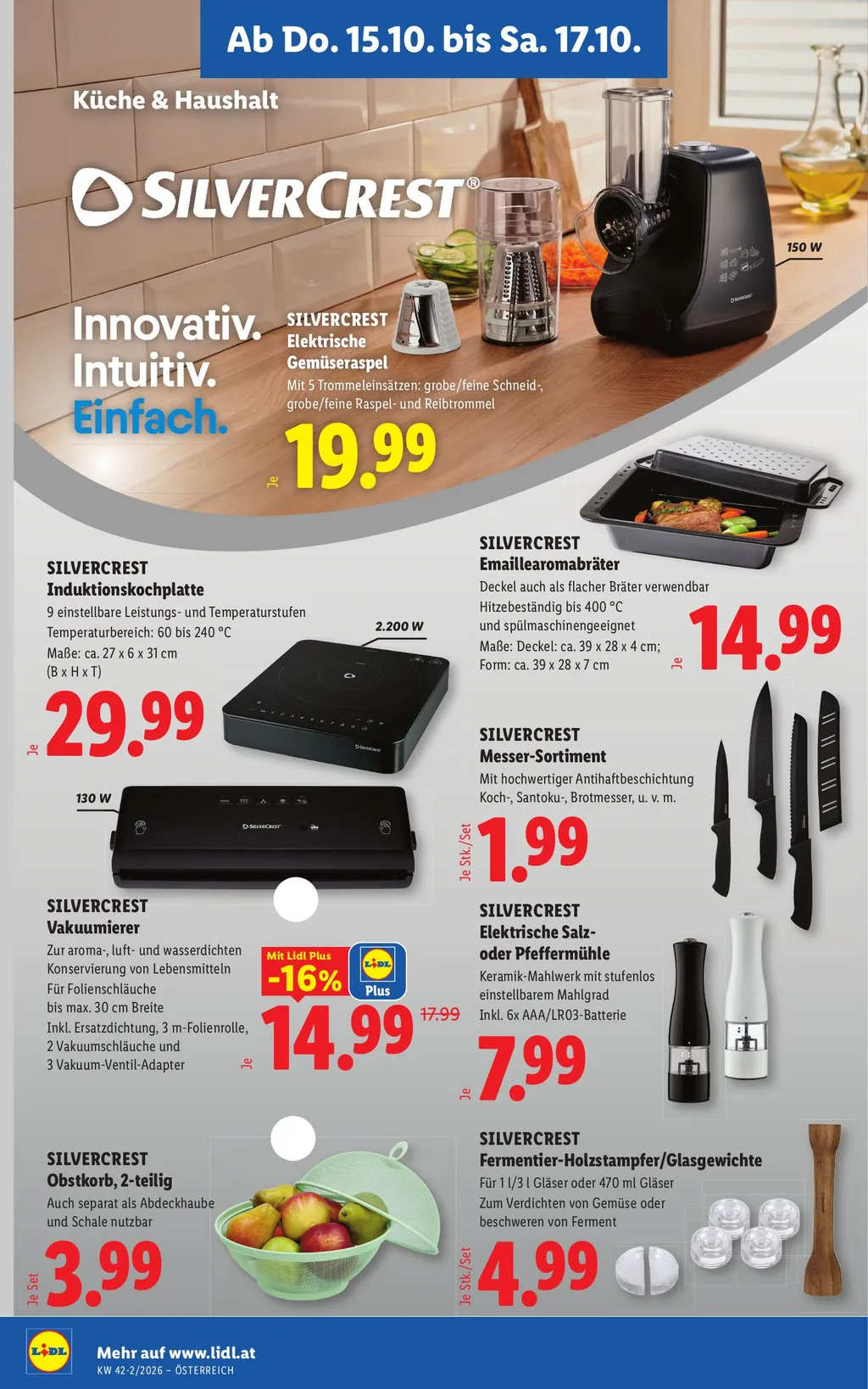 Lidl Flugblatt ab 15.10.2026 (Donnerstag)