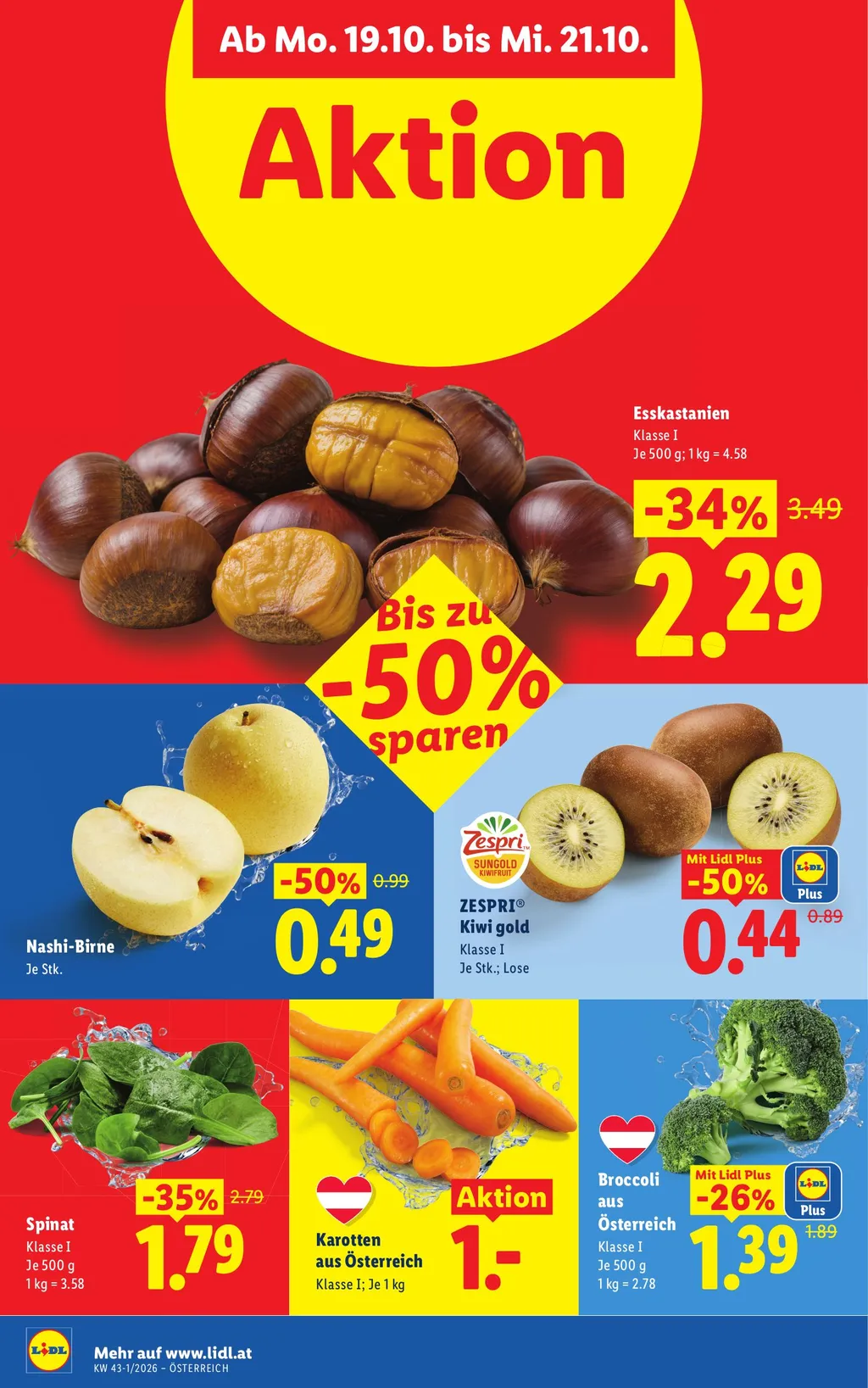 Lidl Flugblatt ab 15.10.2026 (Donnerstag)