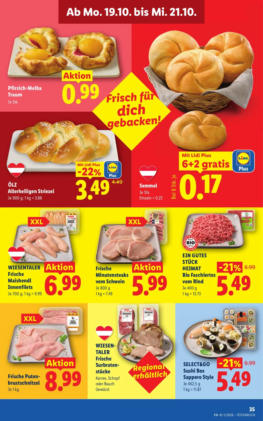 Lidl Flugblatt ab 15.10.2026 (Donnerstag)