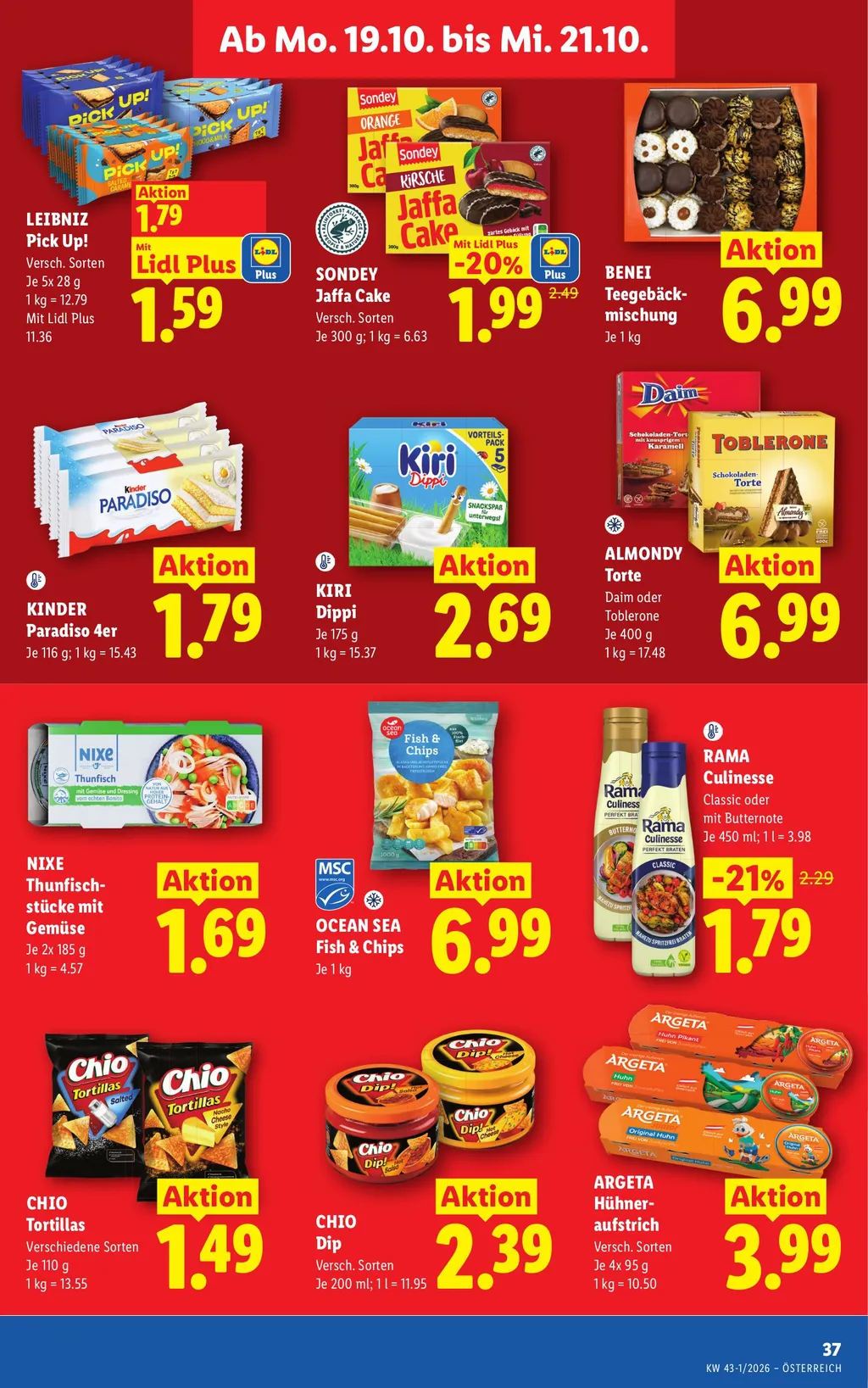 Lidl Flugblatt ab 15.10.2026 (Donnerstag)