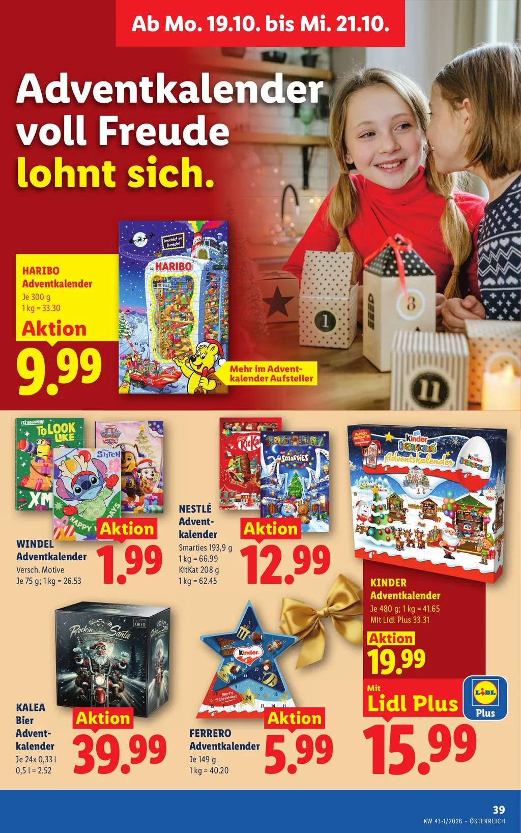 Lidl Flugblatt ab 15.10.2026 (Donnerstag)