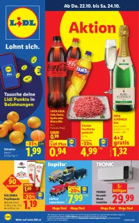Lidl Flugblatt ab 22.10.2026 (Donnerstag)