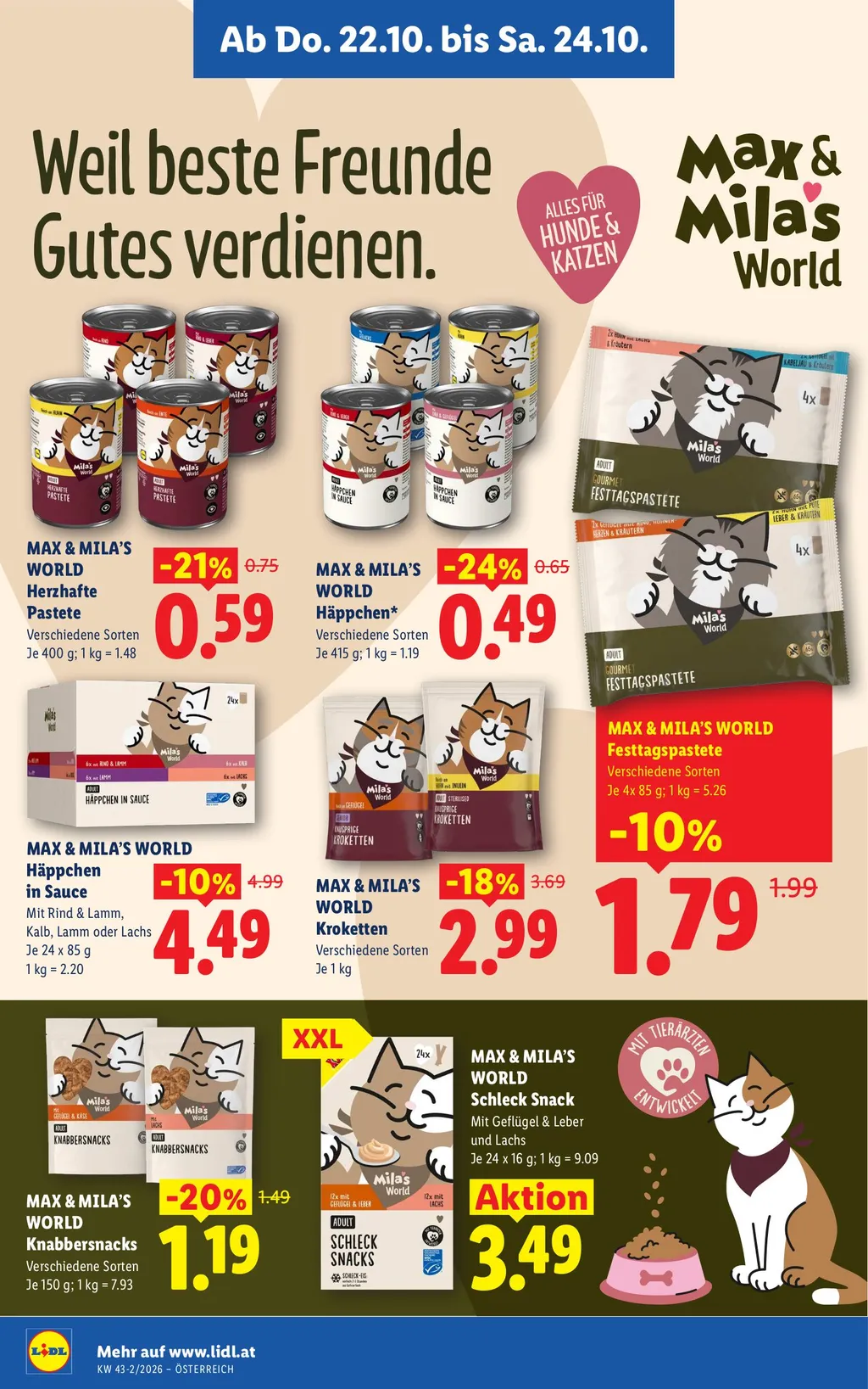 Lidl Flugblatt ab 22.10.2026 (Donnerstag)